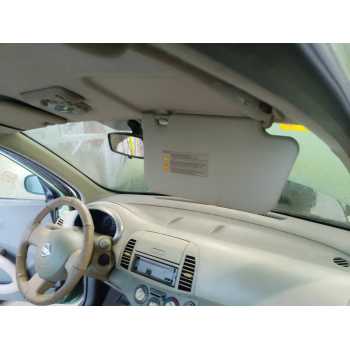 Recambio de parasol derecho para nissan micra (k12e) acenta referencia OEM IAM   
