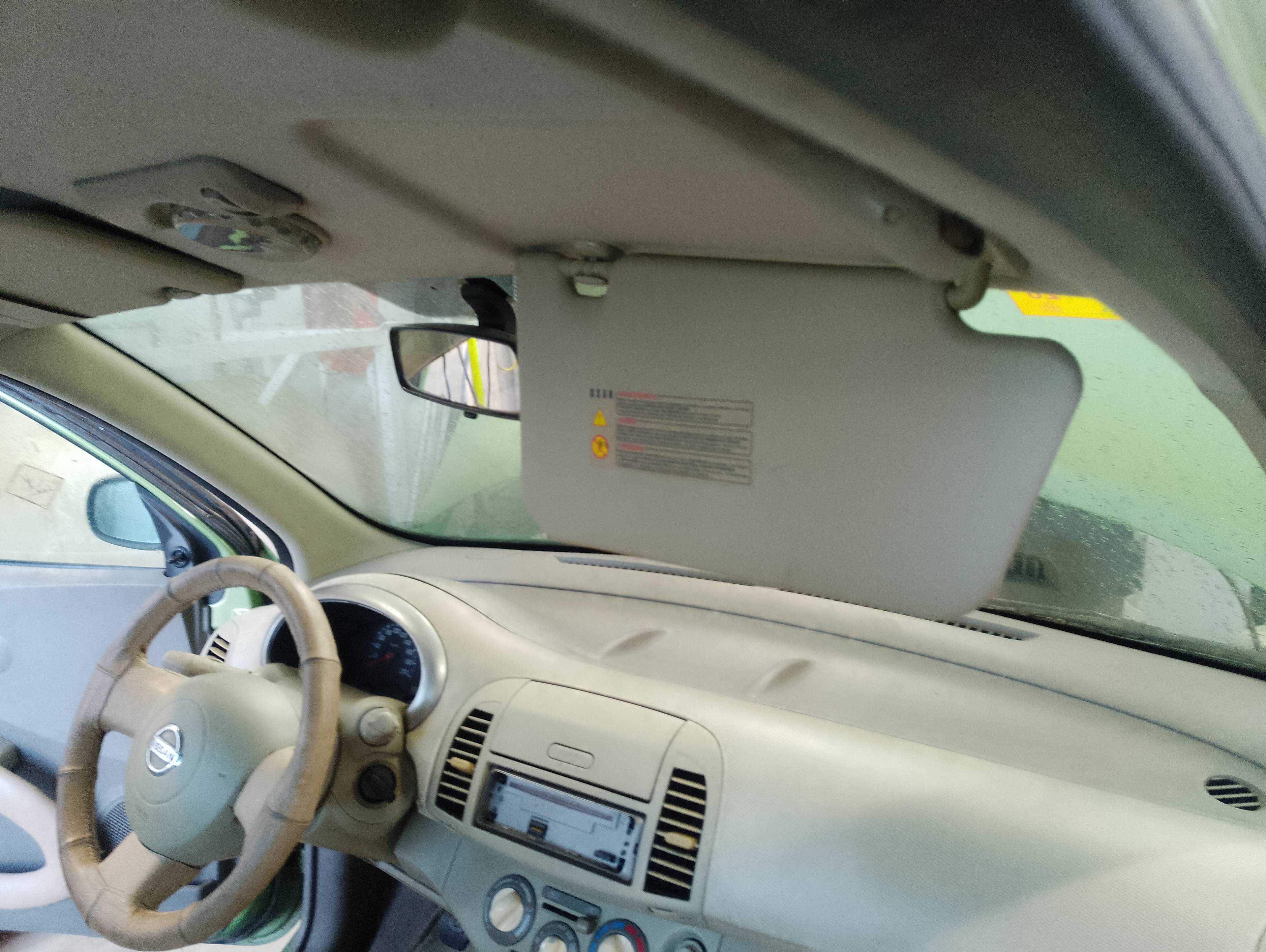Recambio de parasol derecho para nissan micra (k12e) acenta referencia OEM IAM   