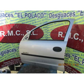 Recambio de puerta delantera izquierda para opel corsa c 1.2 16v cat (z 12 xe / lw4) referencia OEM IAM   