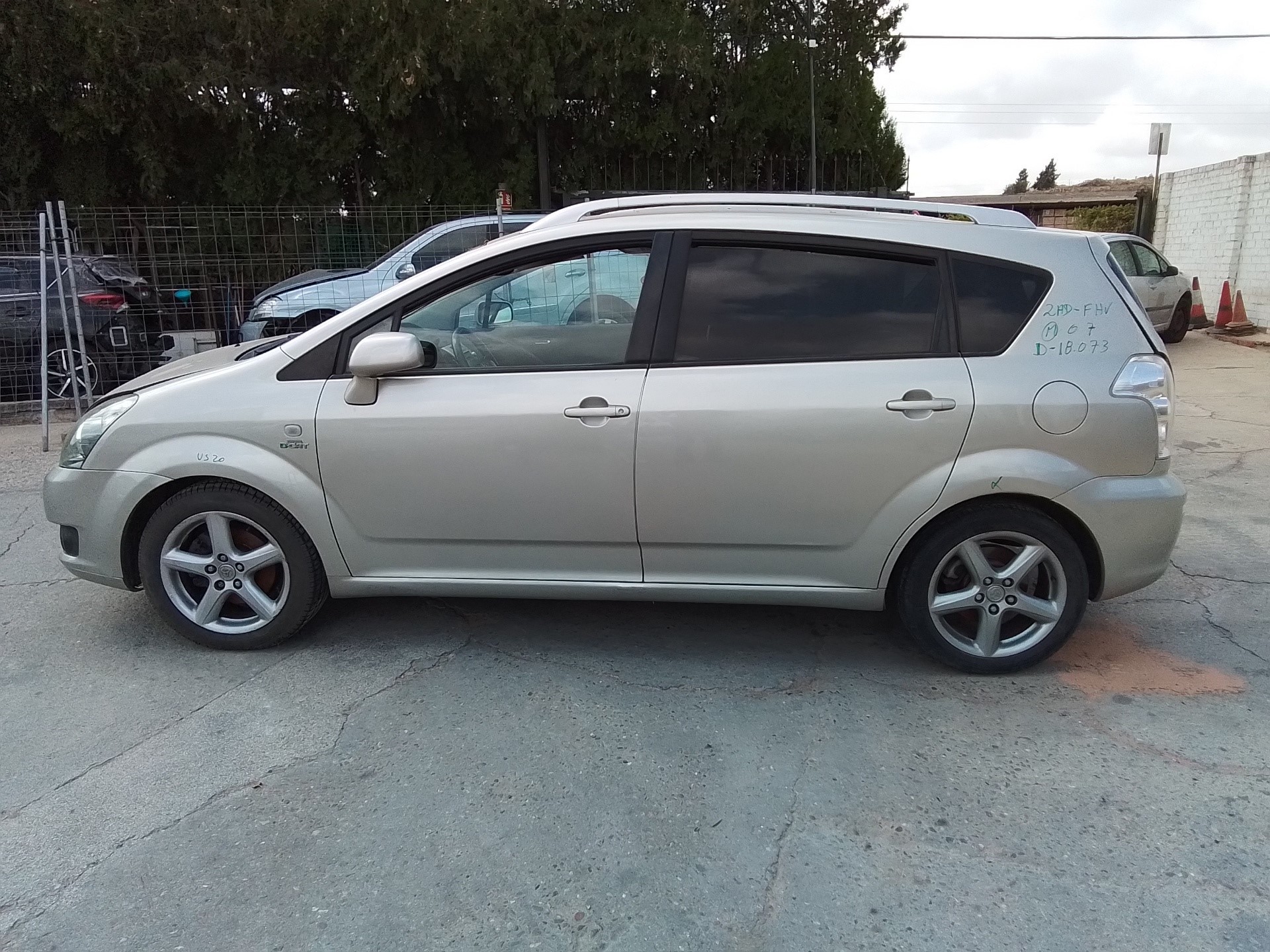 toyota corolla verso (r1) del año 2007