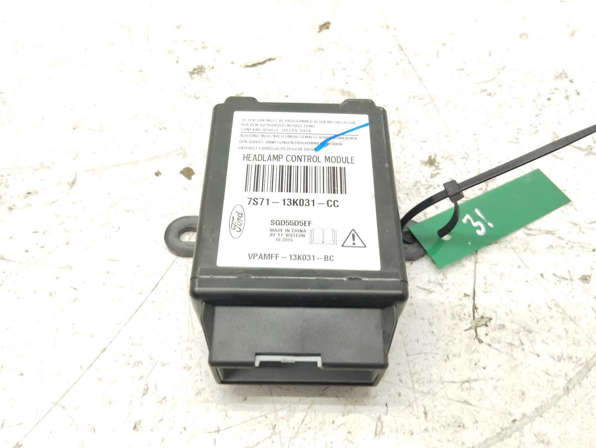 Recambio de centralita luces para ford kuga (cbs) st-line 2wd referencia OEM IAM 7S7113K031CC  