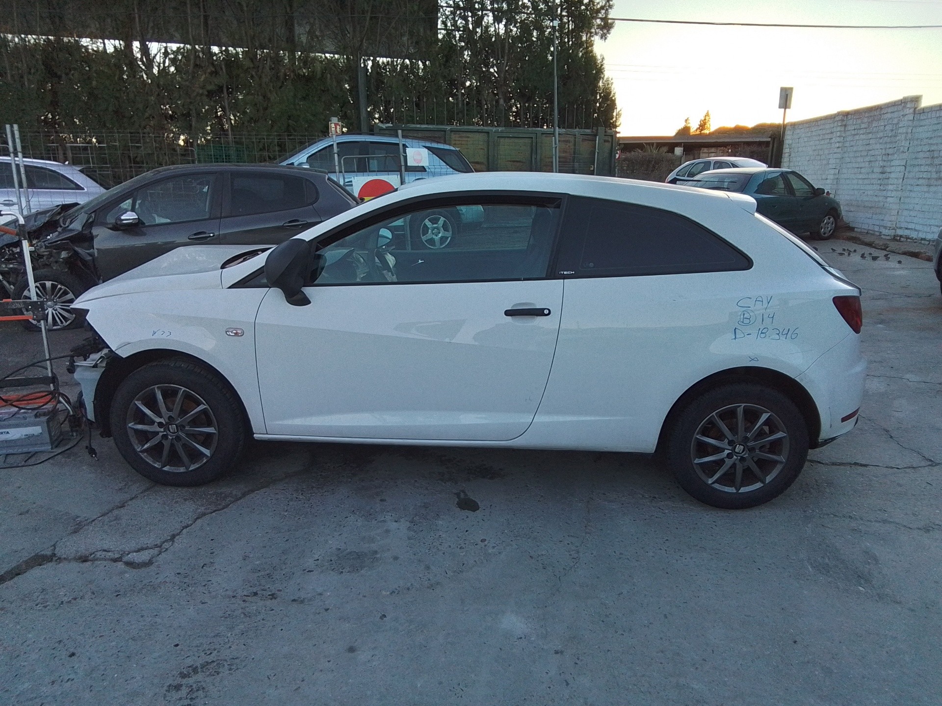 seat ibiza (6j5) del año 2014