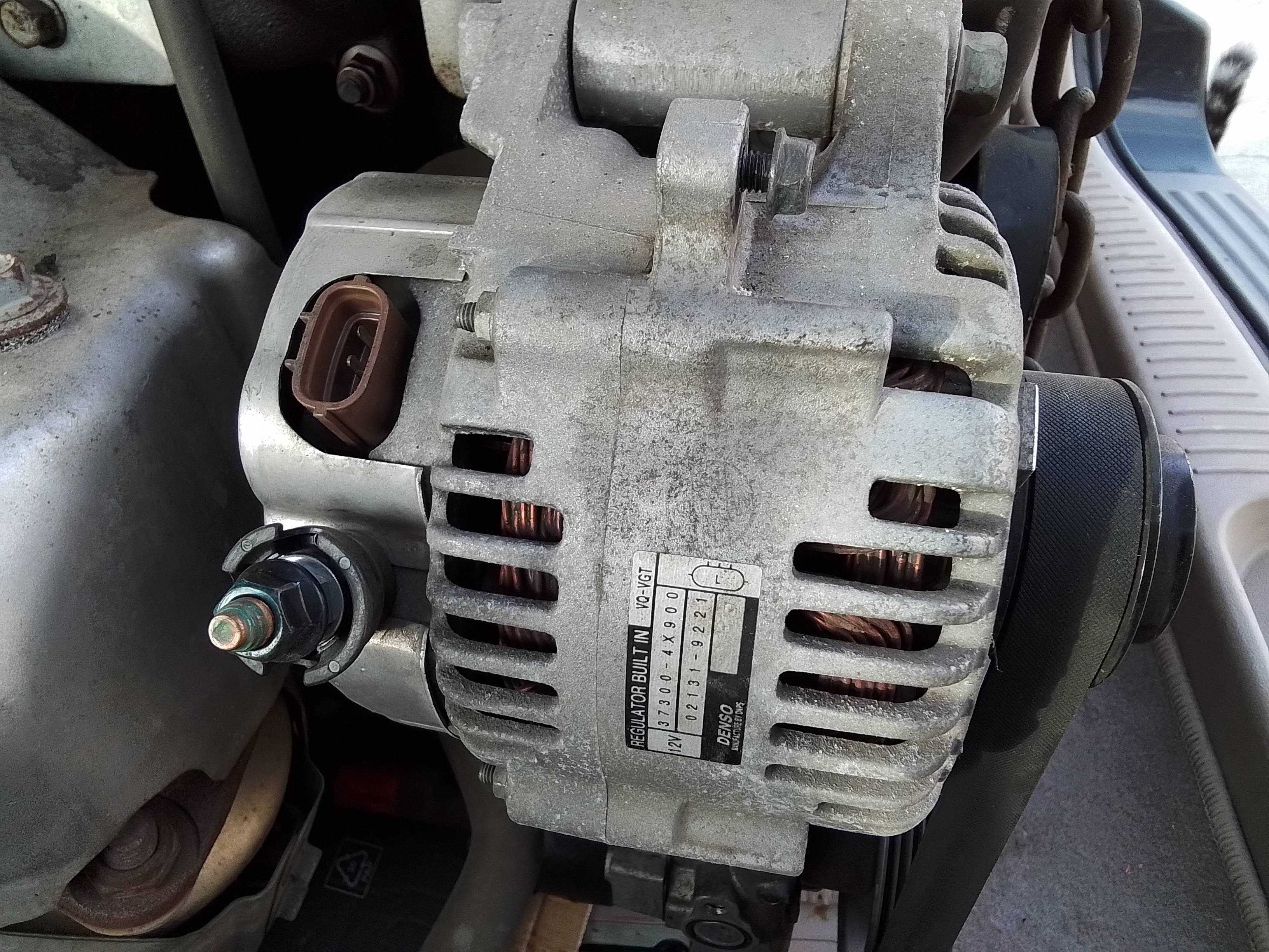 Recambio de alternador para kia carnival 2.9 crdi vgt active referencia OEM IAM   