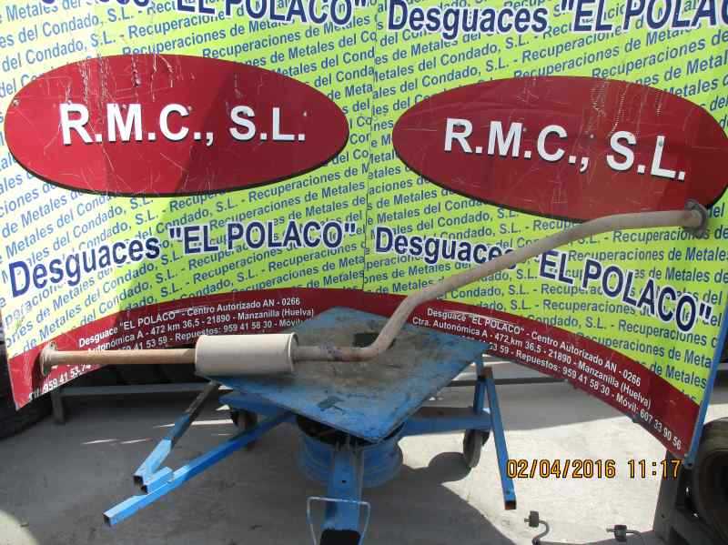 Recambio de tubo escape central para nissan almera tino (v10m) 2.2 16v turbodiesel cat referencia OEM IAM   
