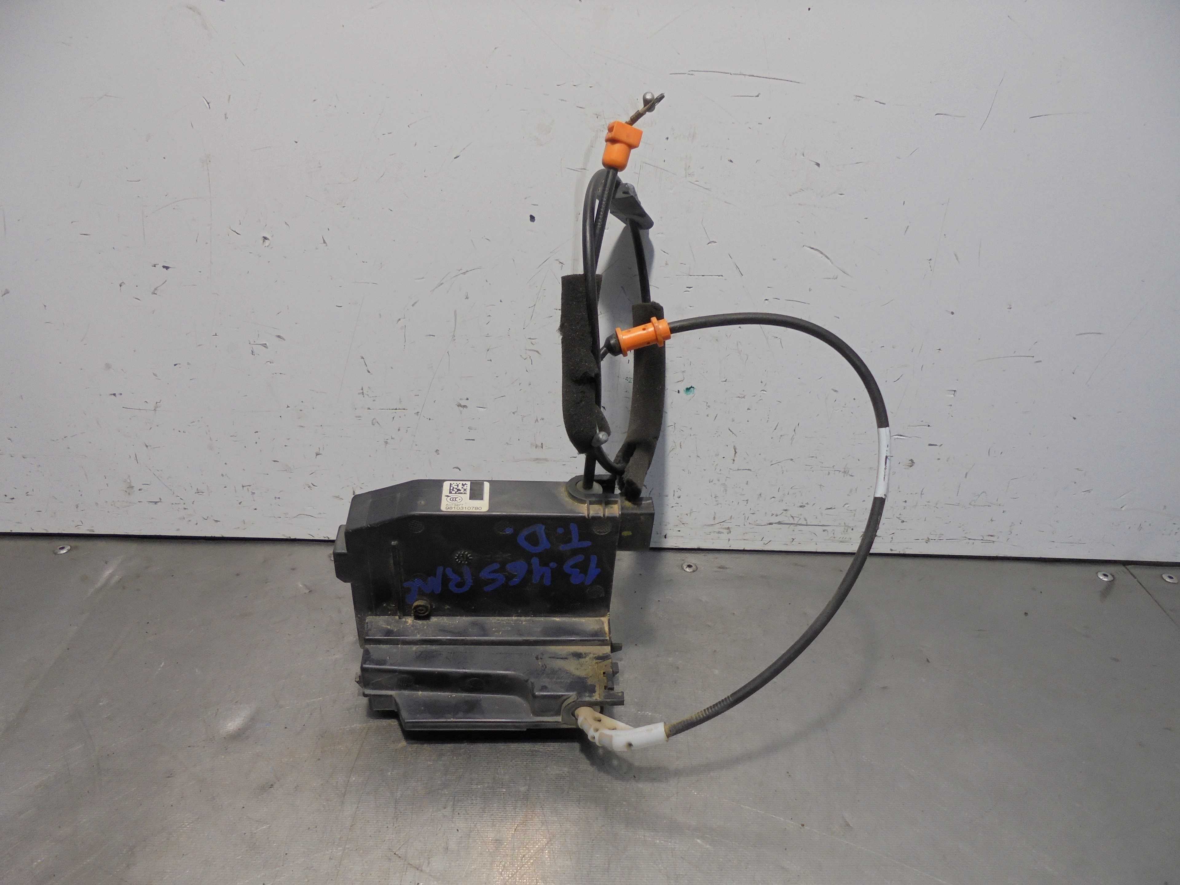 Recambio de cerradura puerta trasera derecha para citroën c4 picasso exclusive referencia OEM IAM 9810310780  