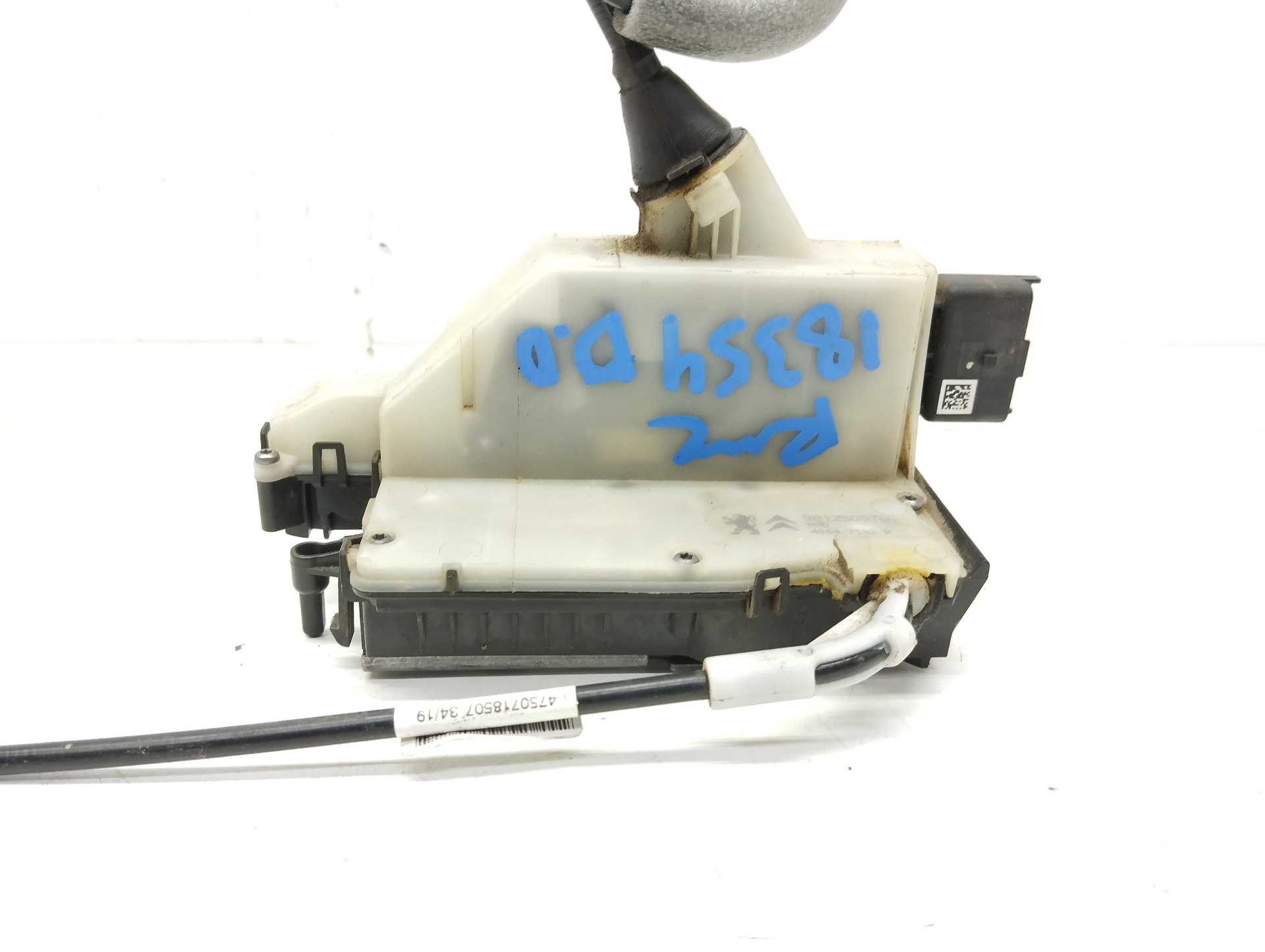 Recambio de cerradura puerta delantera derecha para peugeot 208 1.2 12v e-vti referencia OEM IAM 9812500780 40647162R 