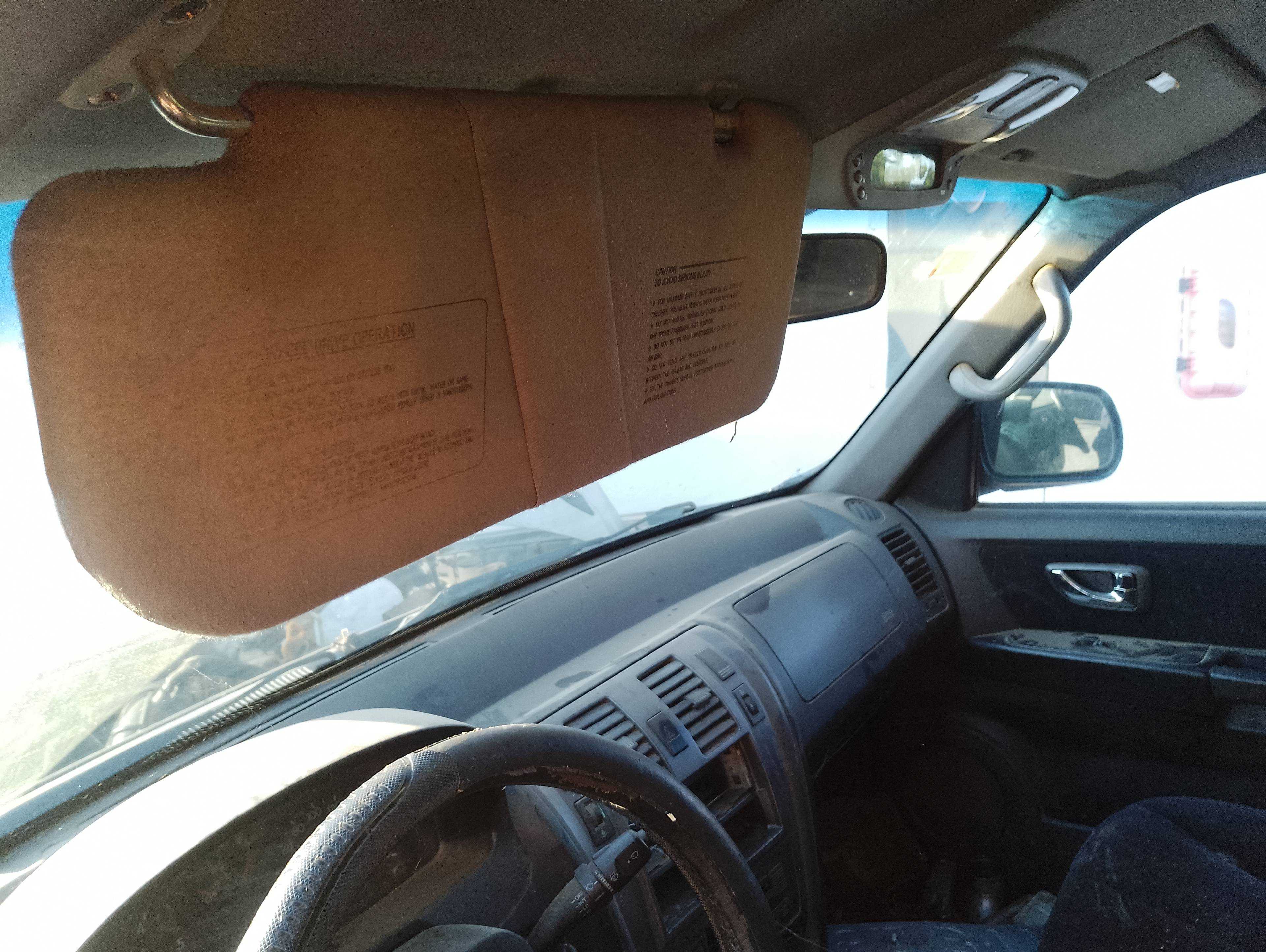 Recambio de parasol izquierdo para hyundai terracan (hp) 2.9 crdi full referencia OEM IAM   