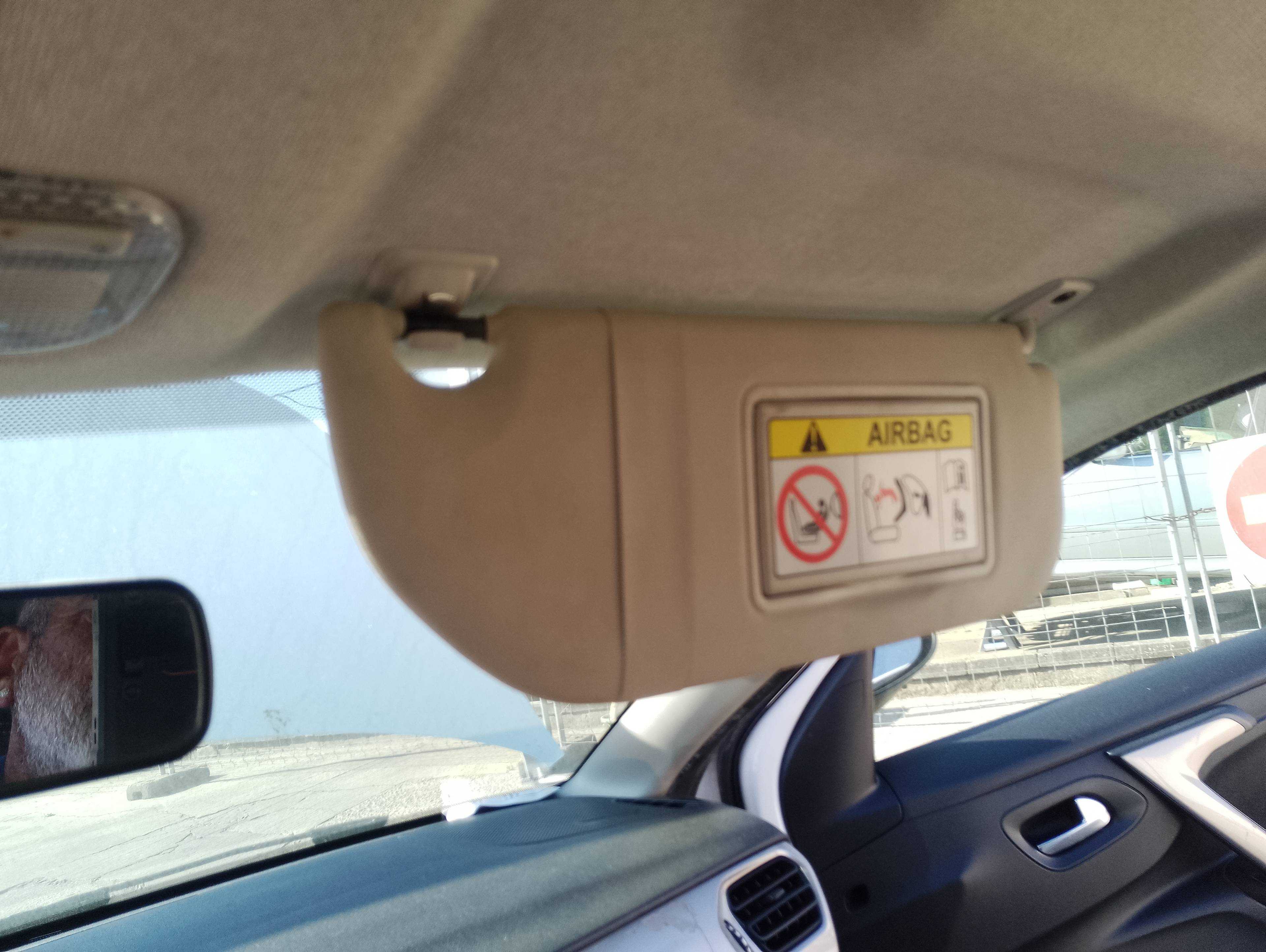 Recambio de parasol derecho para citroën c-elysée exclusive referencia OEM IAM   