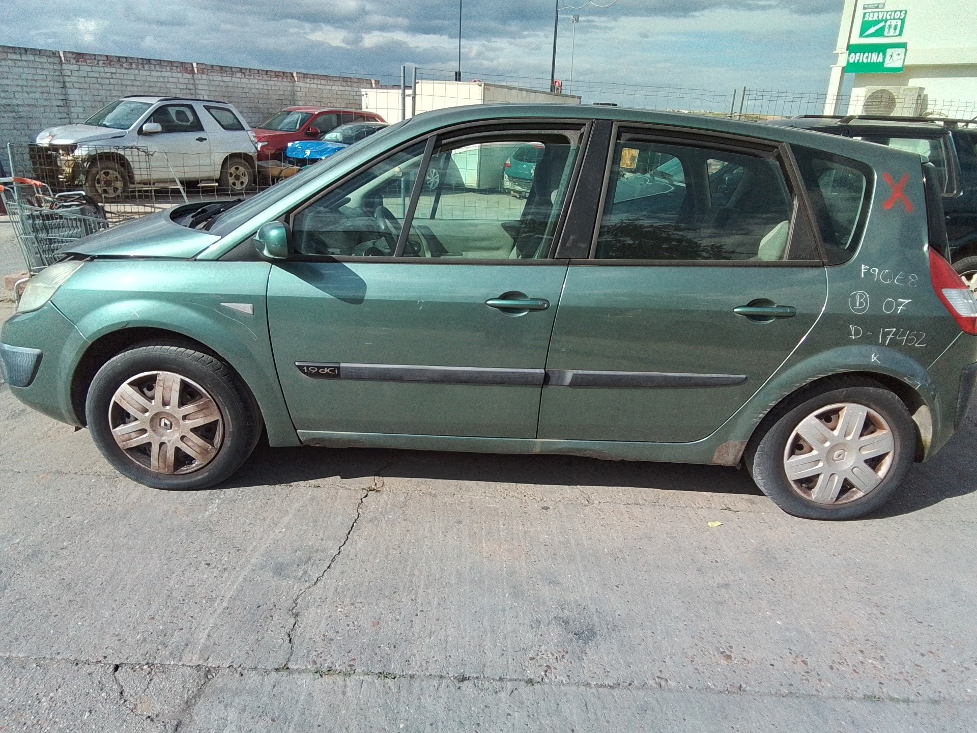 renault scenic ii del año 2007