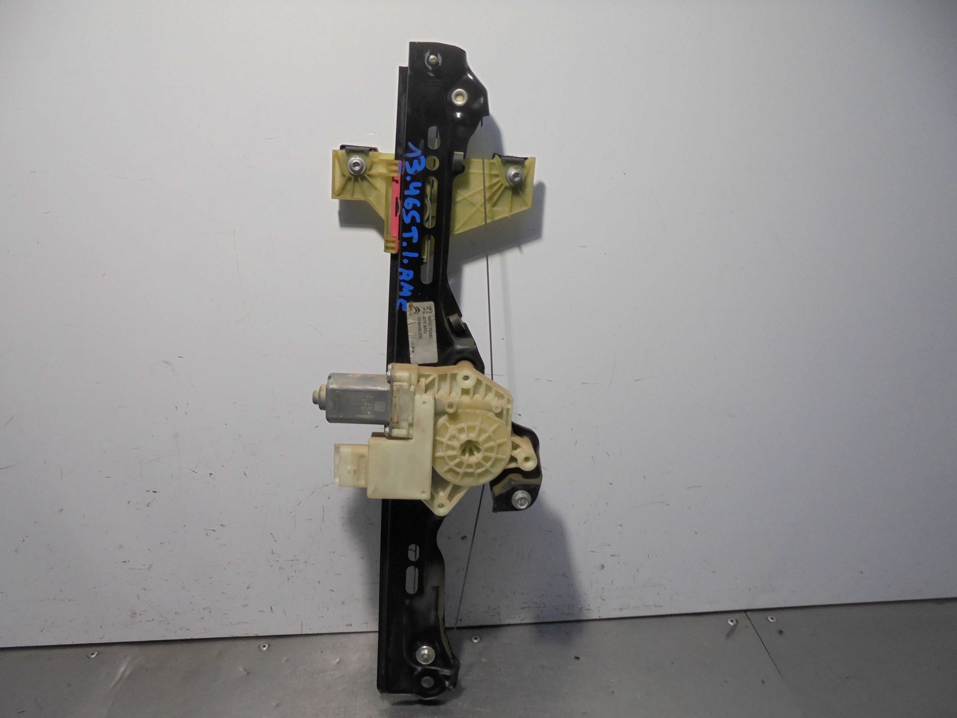 Recambio de elevalunas trasero izquierdo para citroën c4 picasso exclusive referencia OEM IAM 9675288380 BROSE 
