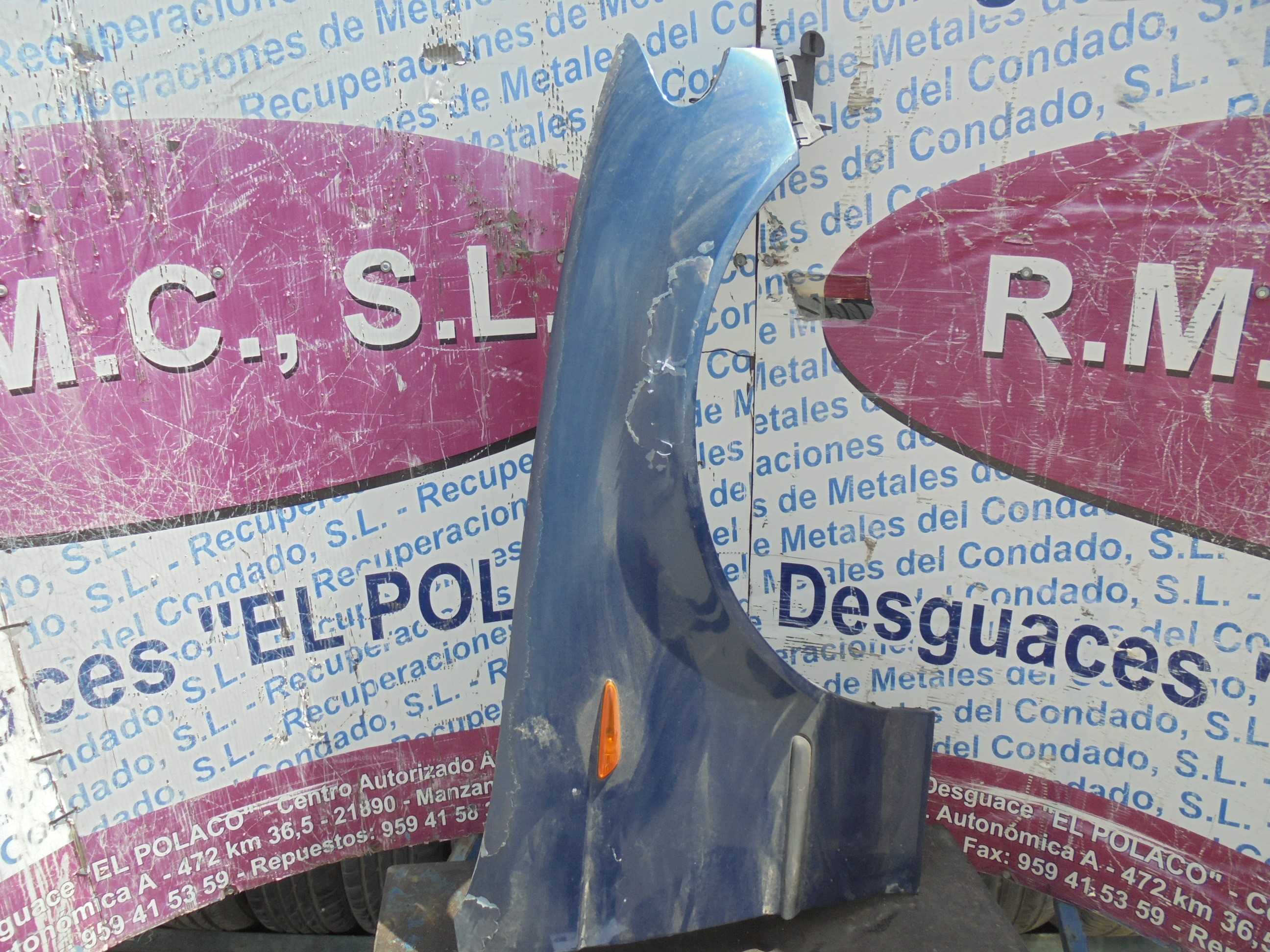 Recambio de aleta delantera derecha para bmw serie 3 berlina (e46) 318d referencia OEM IAM   