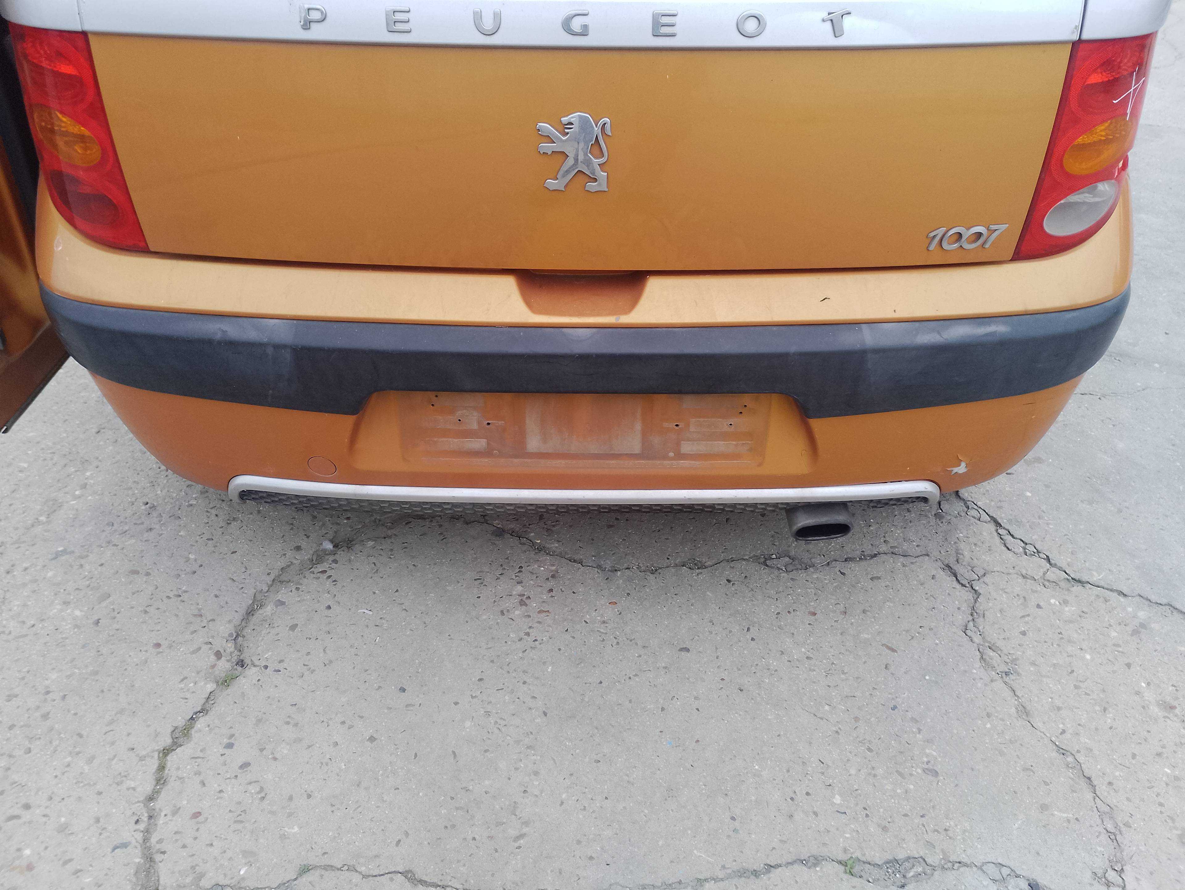 Recambio de paragolpes trasero para peugeot 1007 dolce referencia OEM IAM   
