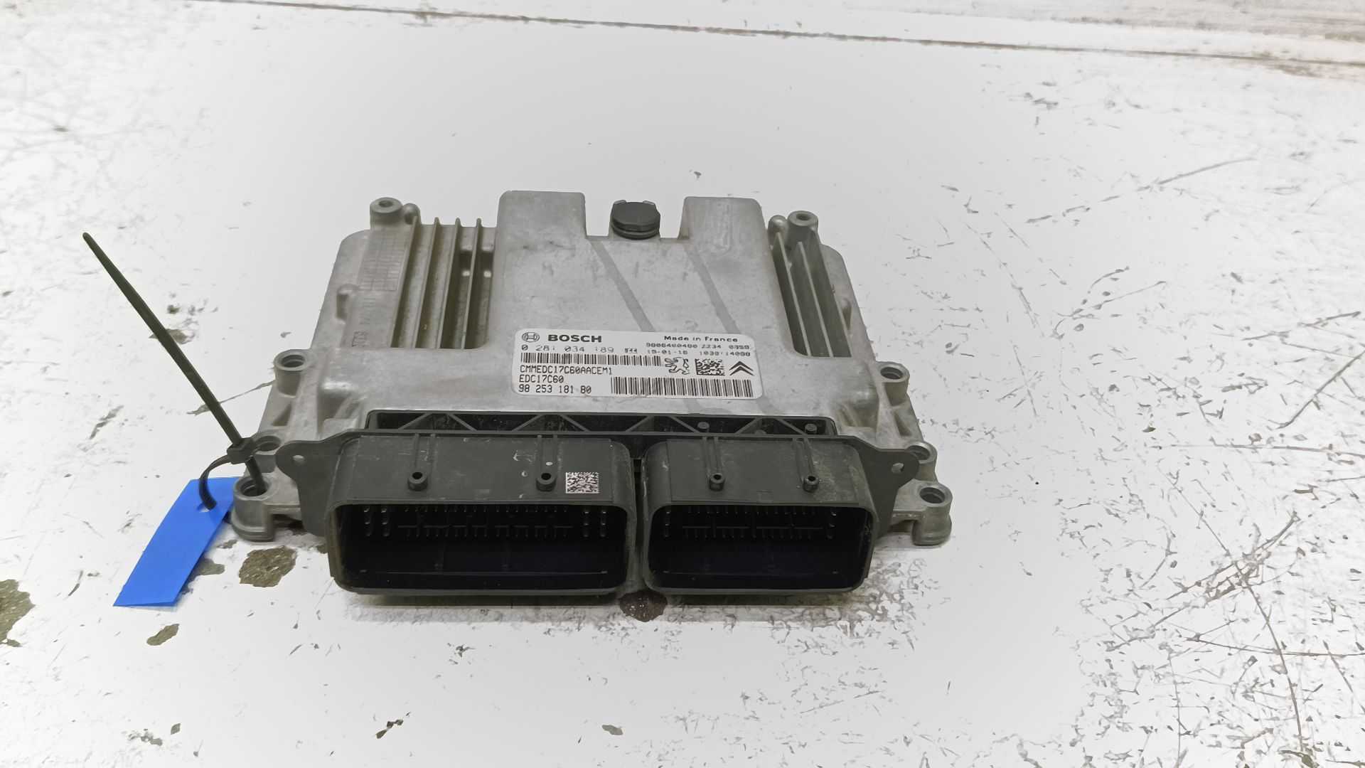 Recambio de centralita motor uce para peugeot partner grip l1 referencia OEM IAM 9825318180 0281034189 