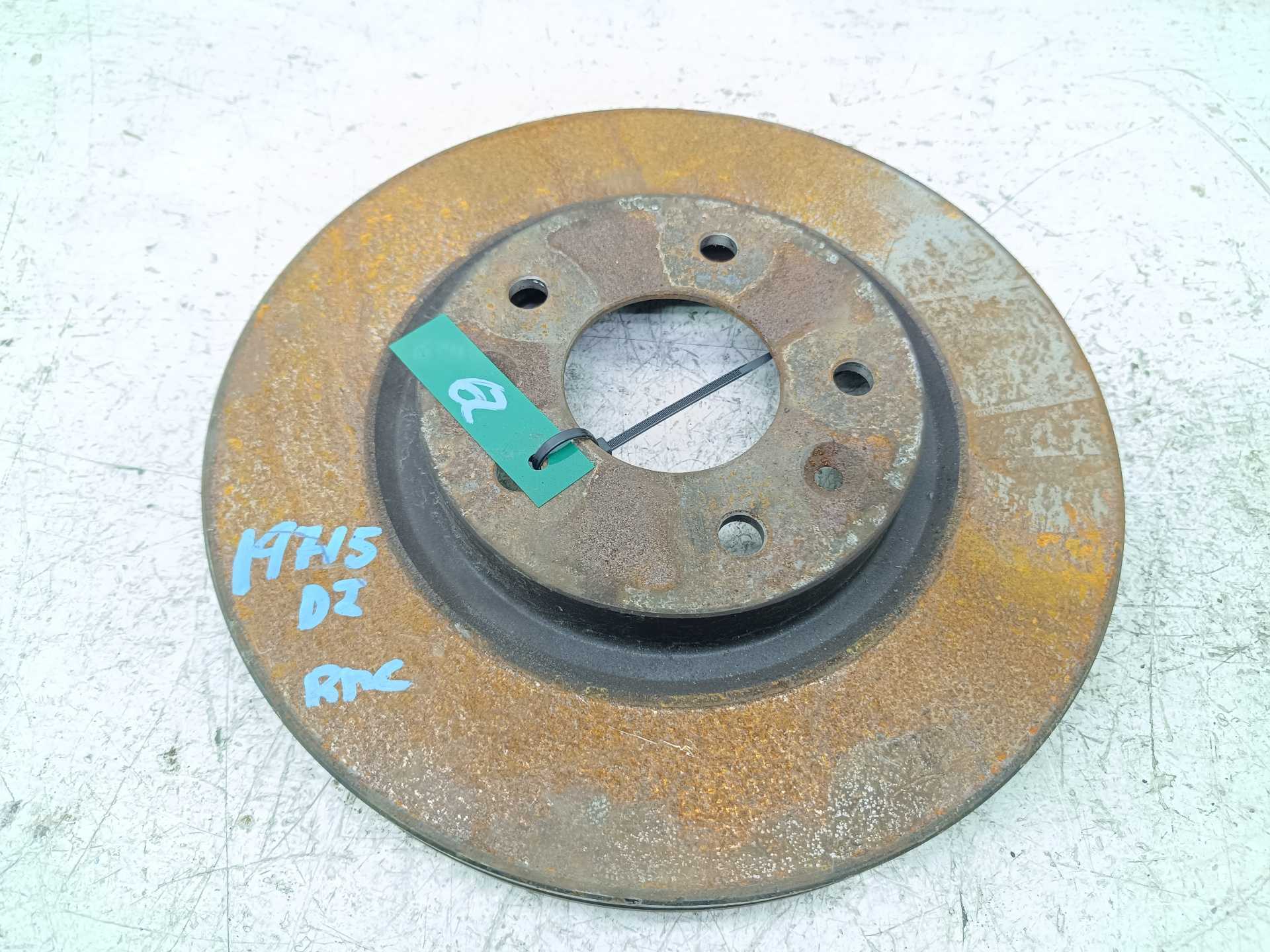 Recambio de disco de freno delantero izquierdo para nissan qashqai (j10) acenta referencia OEM IAM   