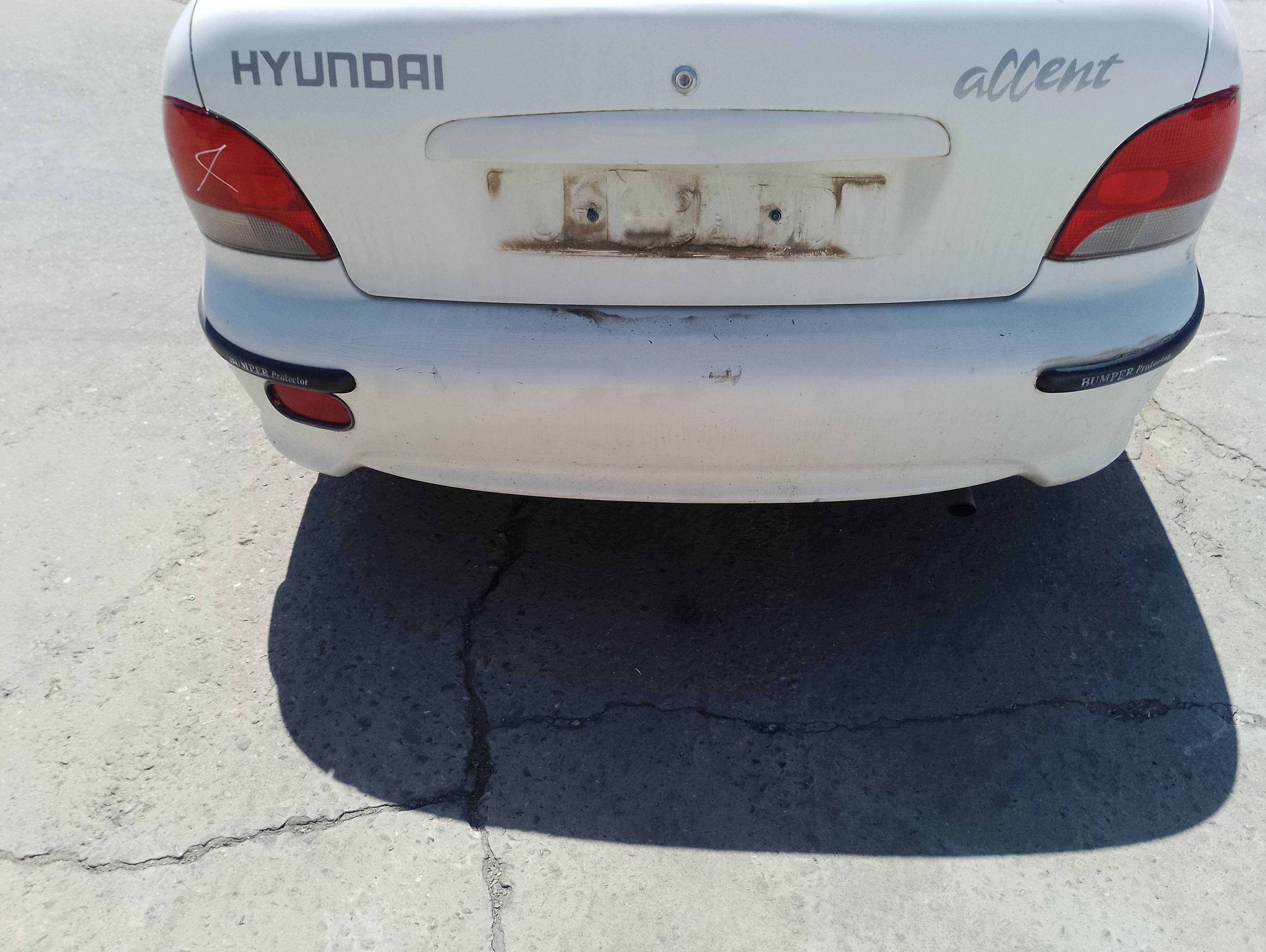Recambio de paragolpes trasero para hyundai accent (x3) 1.5 gs referencia OEM IAM   