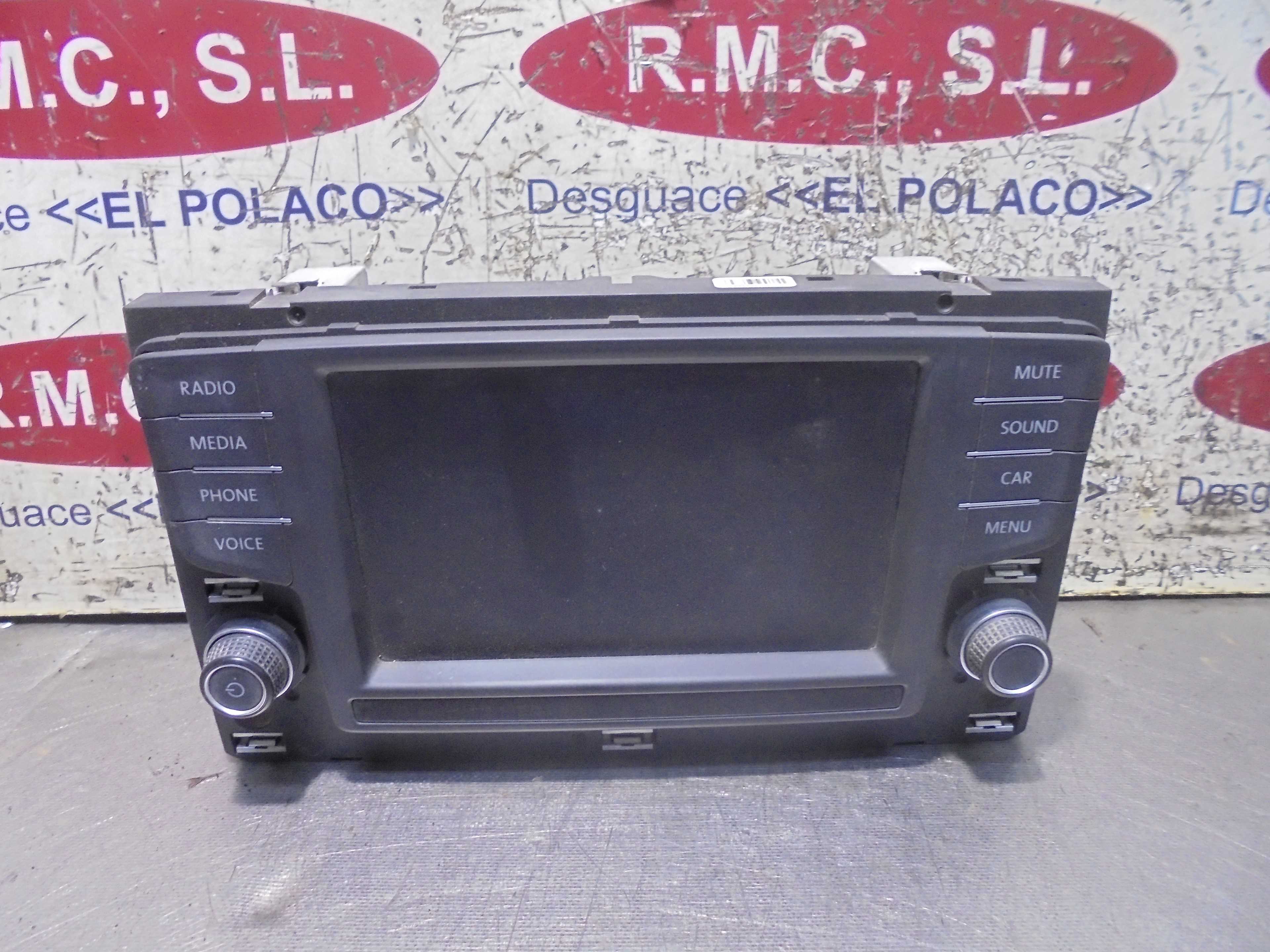 Recambio de pantalla multifuncion para volkswagen golf vii lim. (5g1) advance bluemotion referencia OEM IAM 3G0919605  