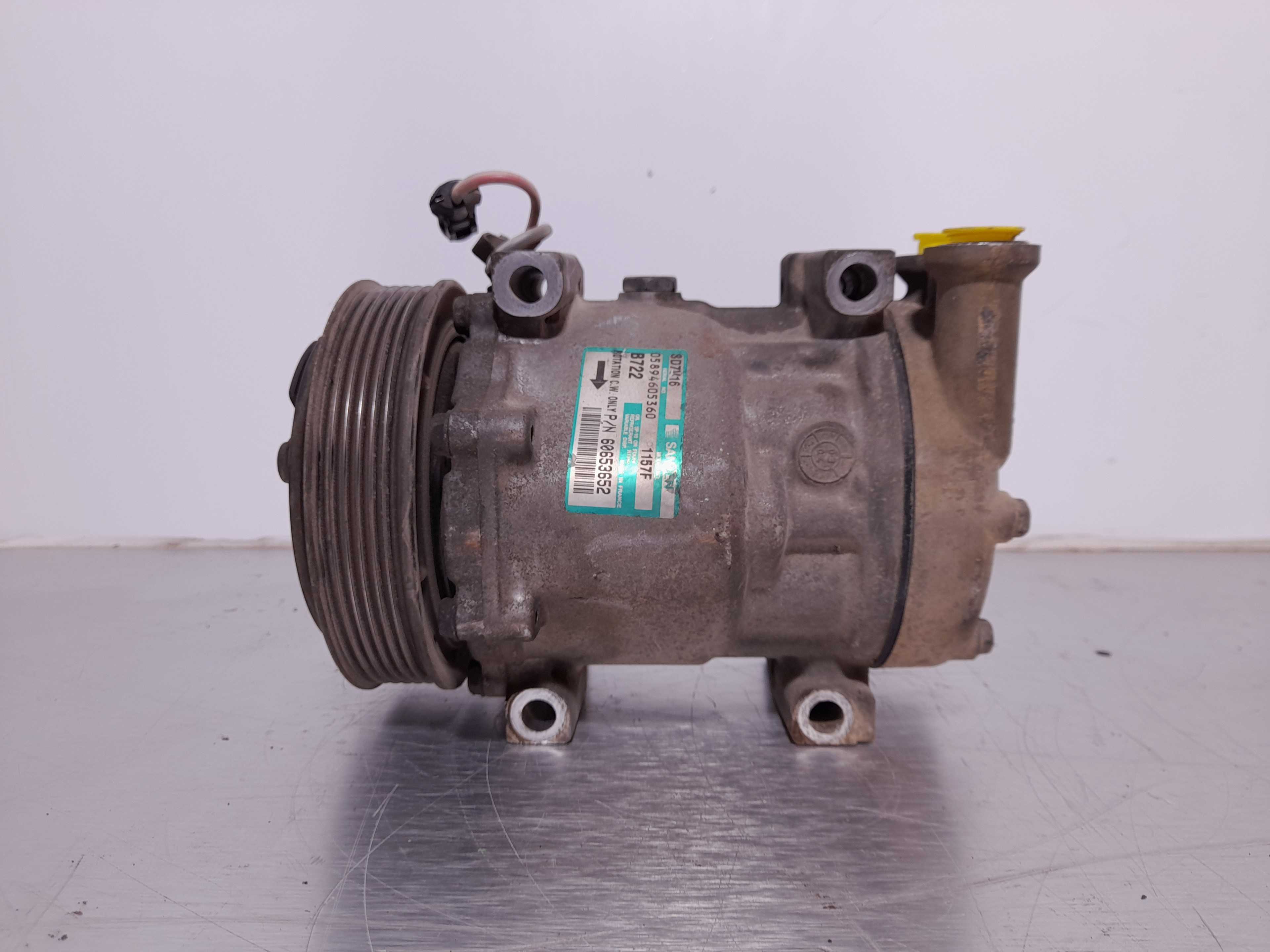 Recambio de compresor aire acondicionado para alfa romeo 147 (190) 1.9 jtd distinctive referencia OEM IAM 05894605360 SANDEN 