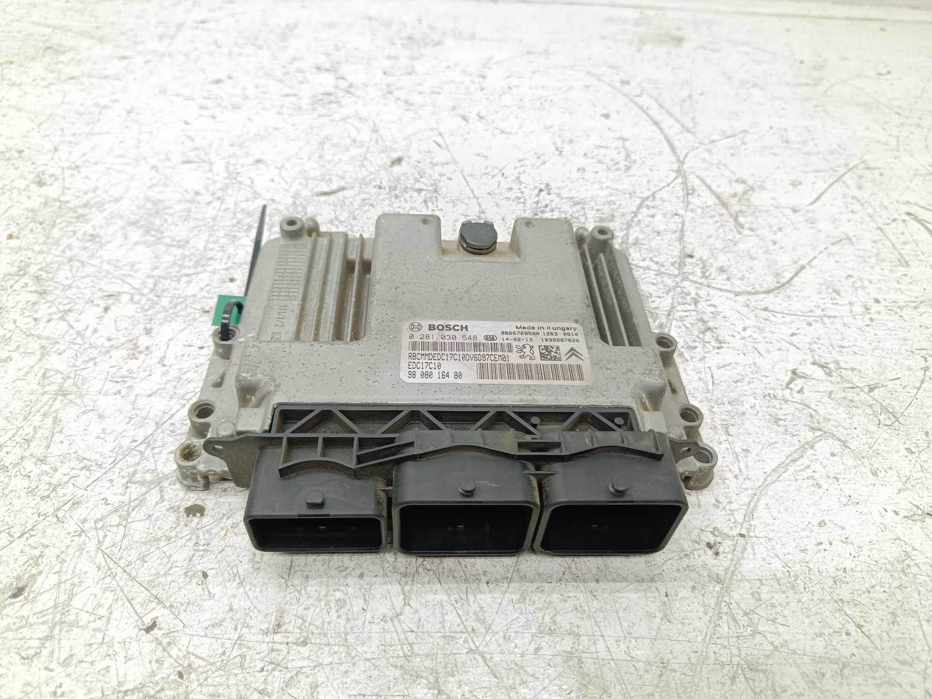 Recambio de centralita motor uce para peugeot 308 active referencia OEM IAM 9808016480 0281030548 