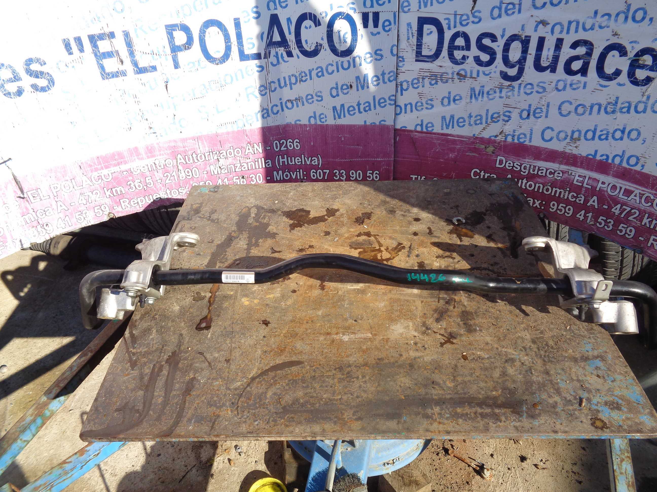 Recambio de barra estabilizadora delantera para renault megane iv berlina 5p bose-edition referencia OEM IAM   