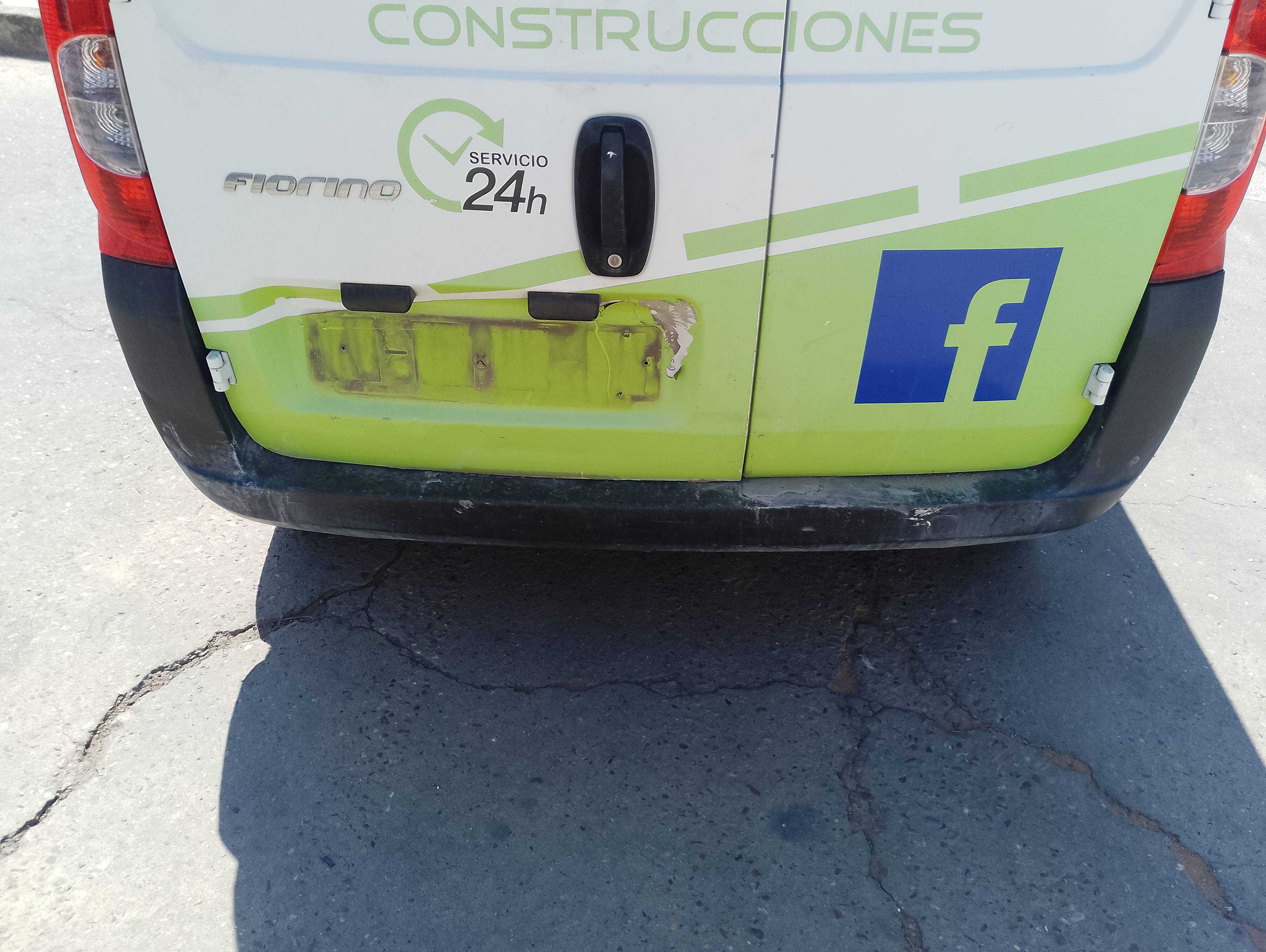 Recambio de paragolpes trasero para fiat fiorino adventure cargo referencia OEM IAM   