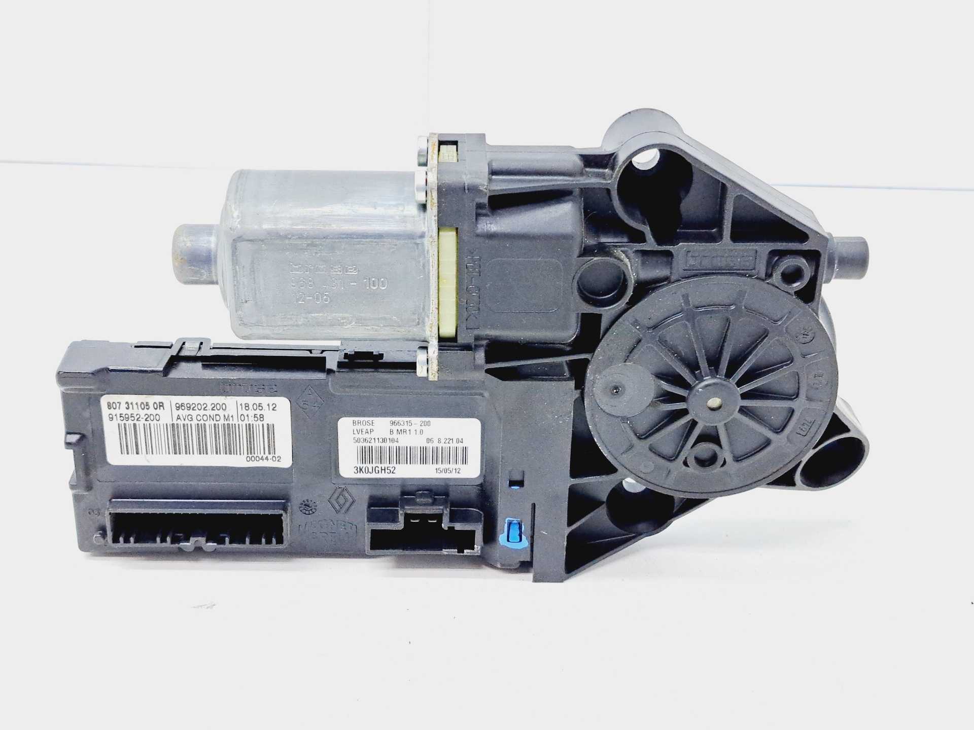 Recambio de motor elevalunas delantero izquierdo para renault scenic iii dynamique referencia OEM IAM 807311050R 969202200 BROSE