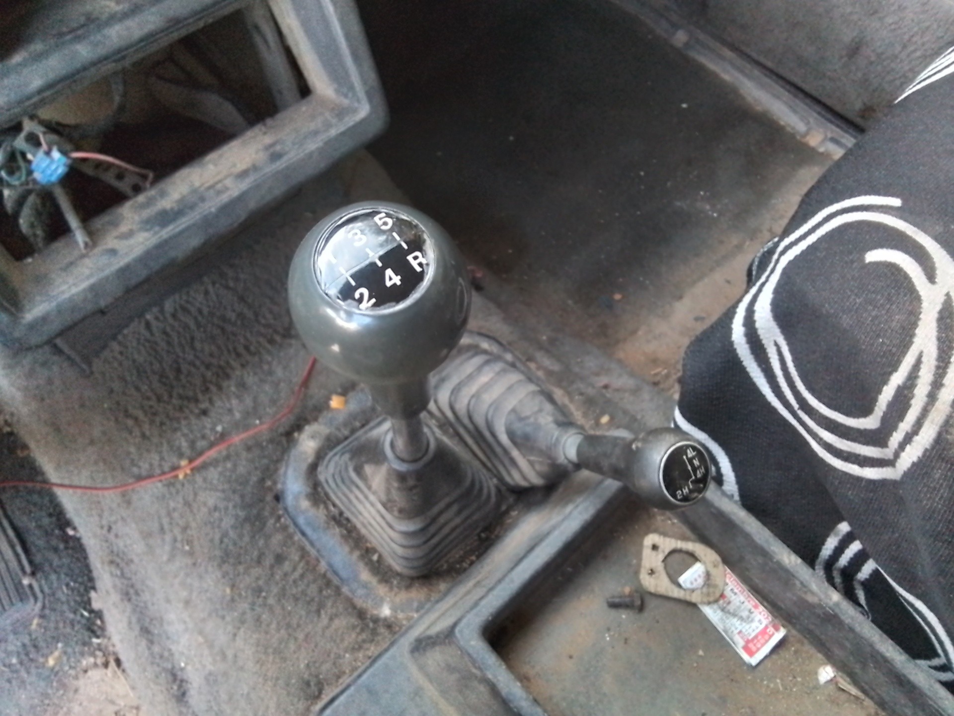 Recambio de palanca cambio para mitsubishi pajero 2.3 diesel referencia OEM IAM   