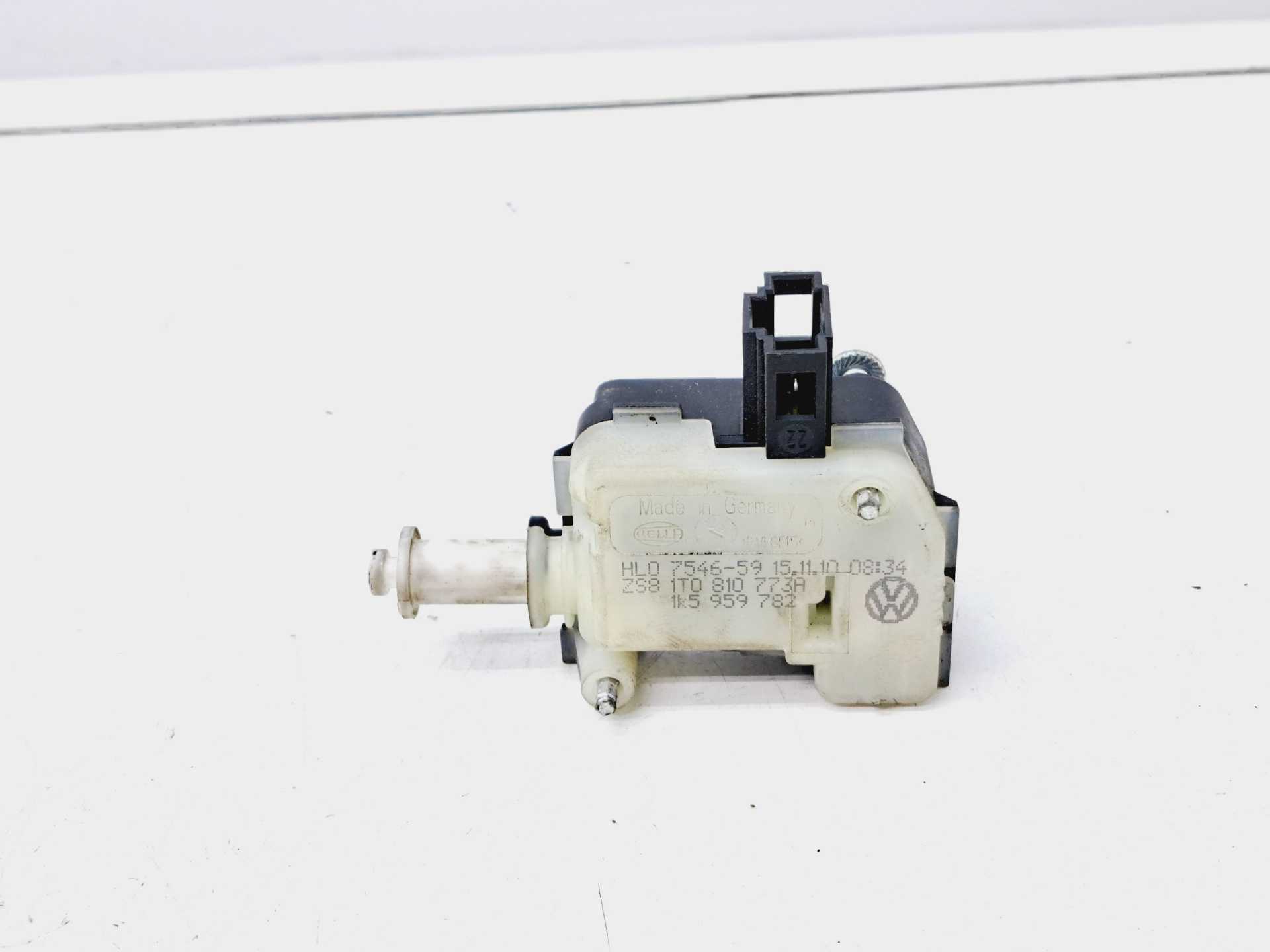 Recambio de motor cierre centralizado tapa combustible para volkswagen touran (1t3) referencia OEM IAM 1T0810773A 1K5959782 HELL