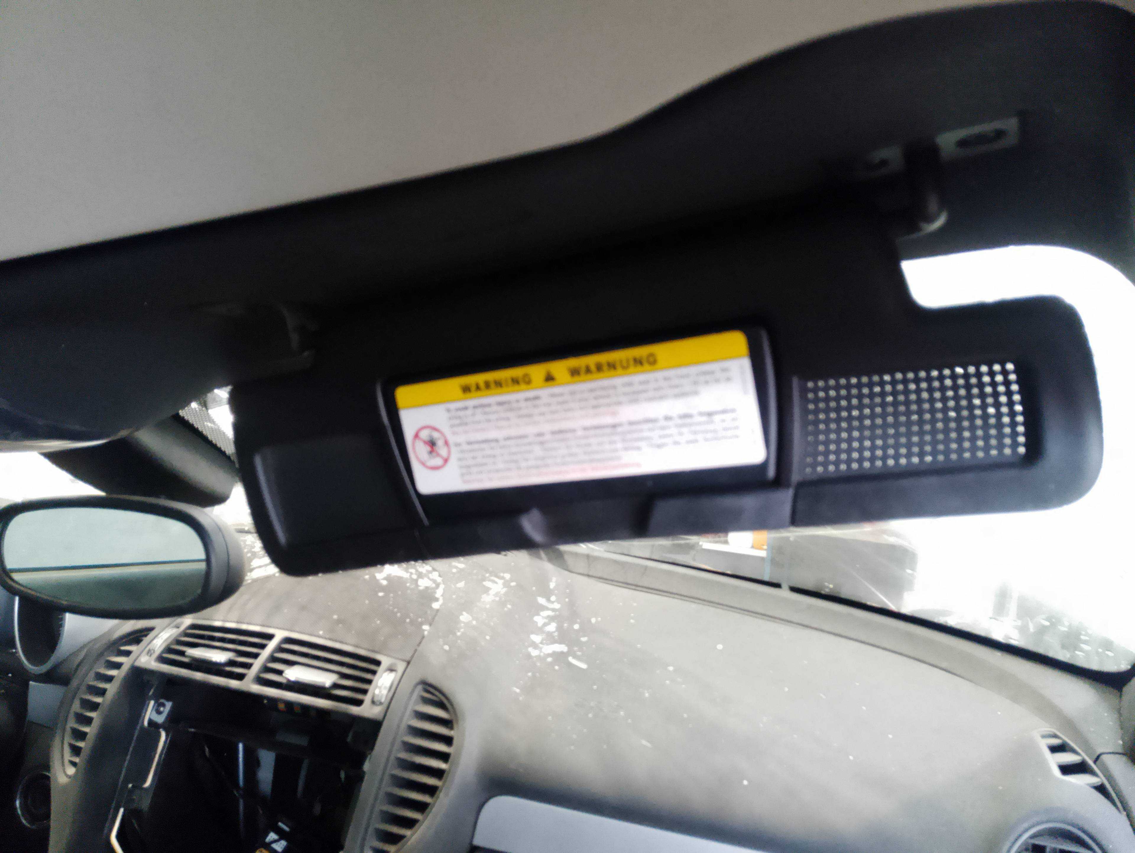 Recambio de parasol derecho para mercedes-benz clase slk (w171) roadster 200 compressor (171.442) referencia OEM IAM   
