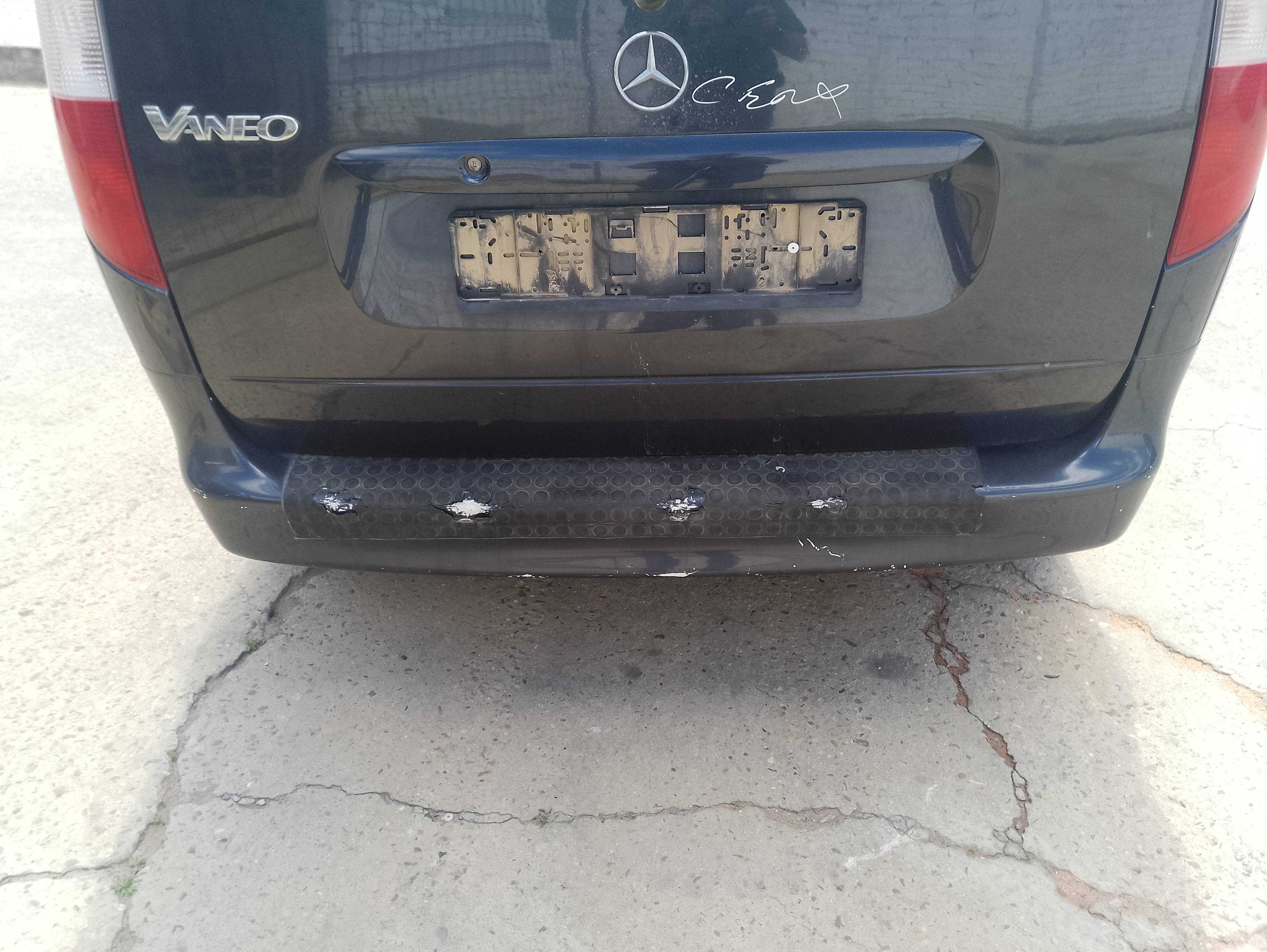 Recambio de paragolpes trasero para mercedes-benz vaneo (w414) furgoneta compacta 1.6 (414.700) referencia OEM IAM   
