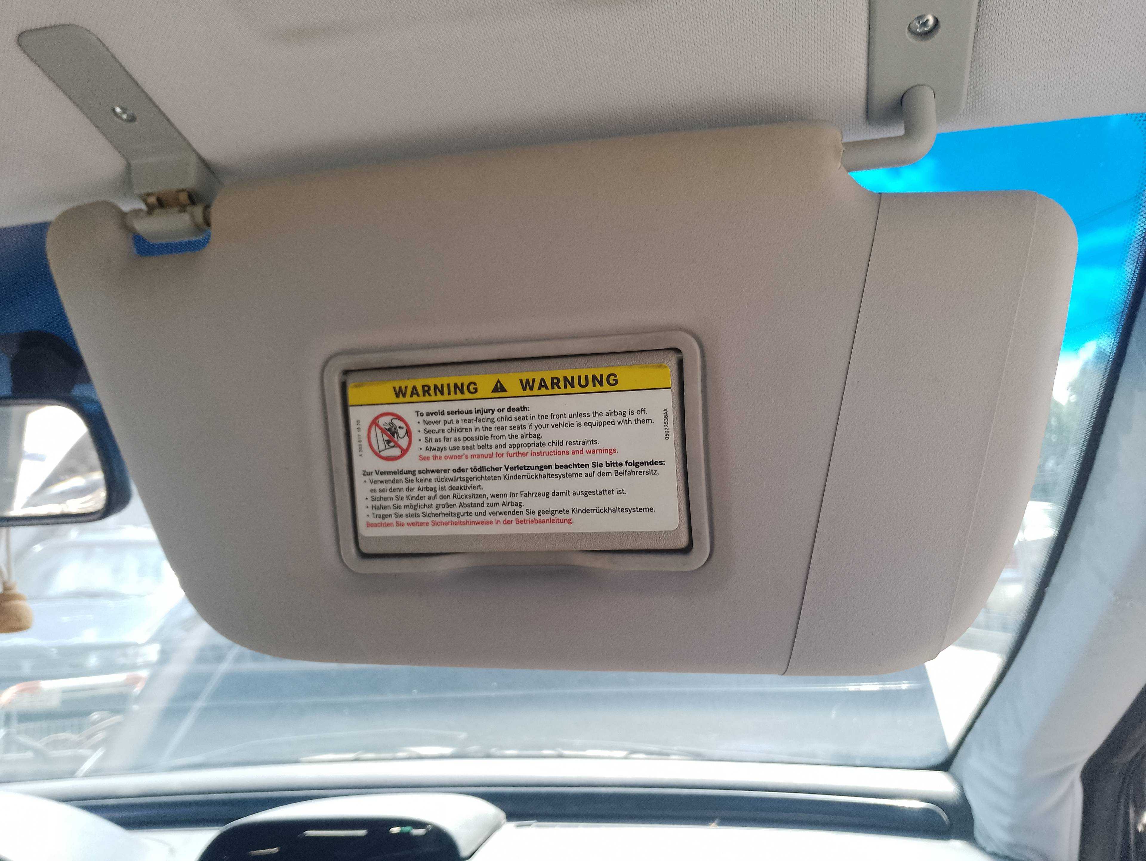 Recambio de parasol derecho para mercedes-benz vaneo (w414) furgoneta compacta 1.6 (414.700) referencia OEM IAM   