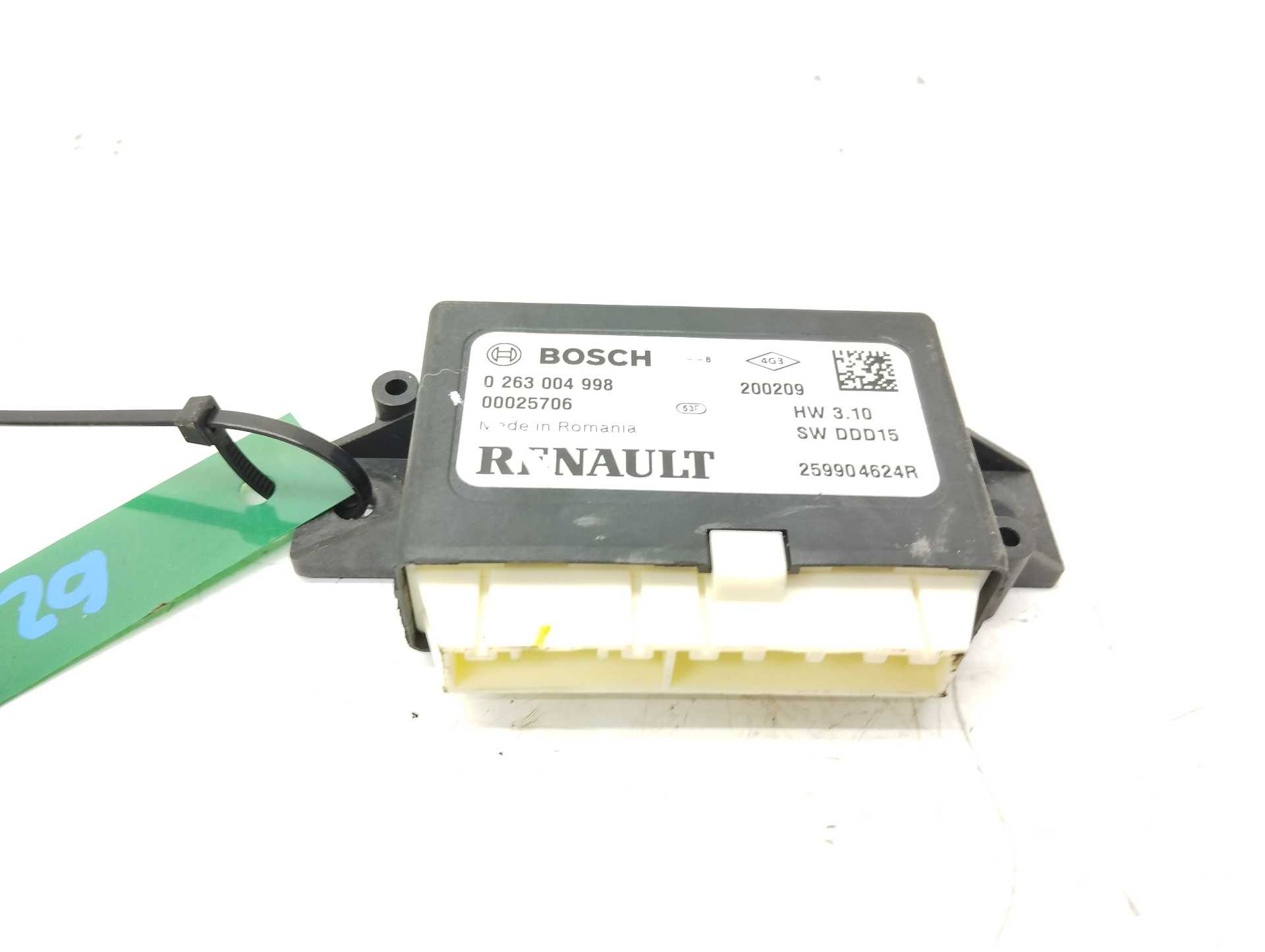 Recambio de modulo electronico para renault scenic iv black edition referencia OEM IAM 259904624R 0263004998 