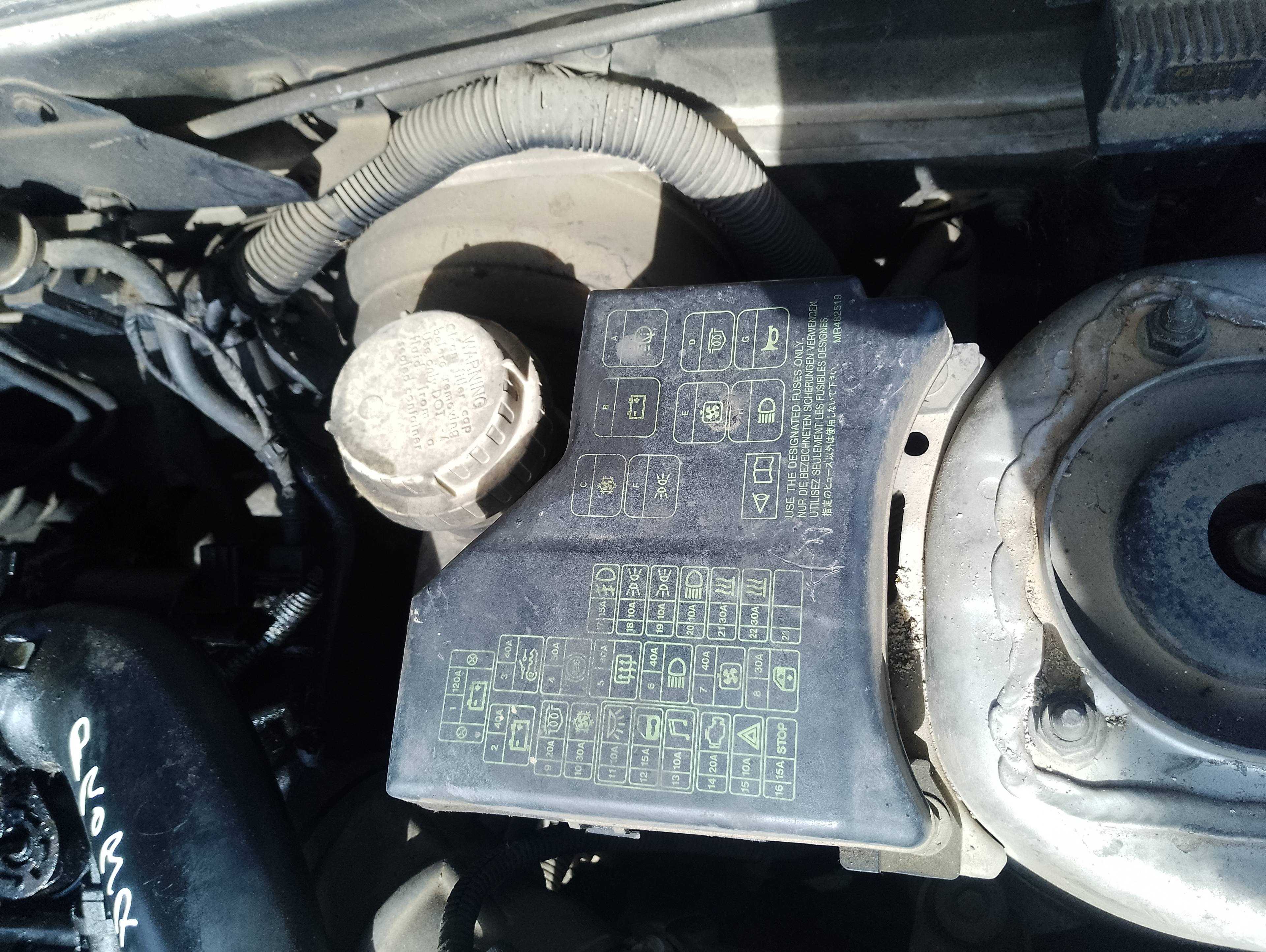 Recambio de caja reles / fusibles para mitsubishi carisma berlina 5 (da0) 1900 di-d avance referencia OEM IAM   