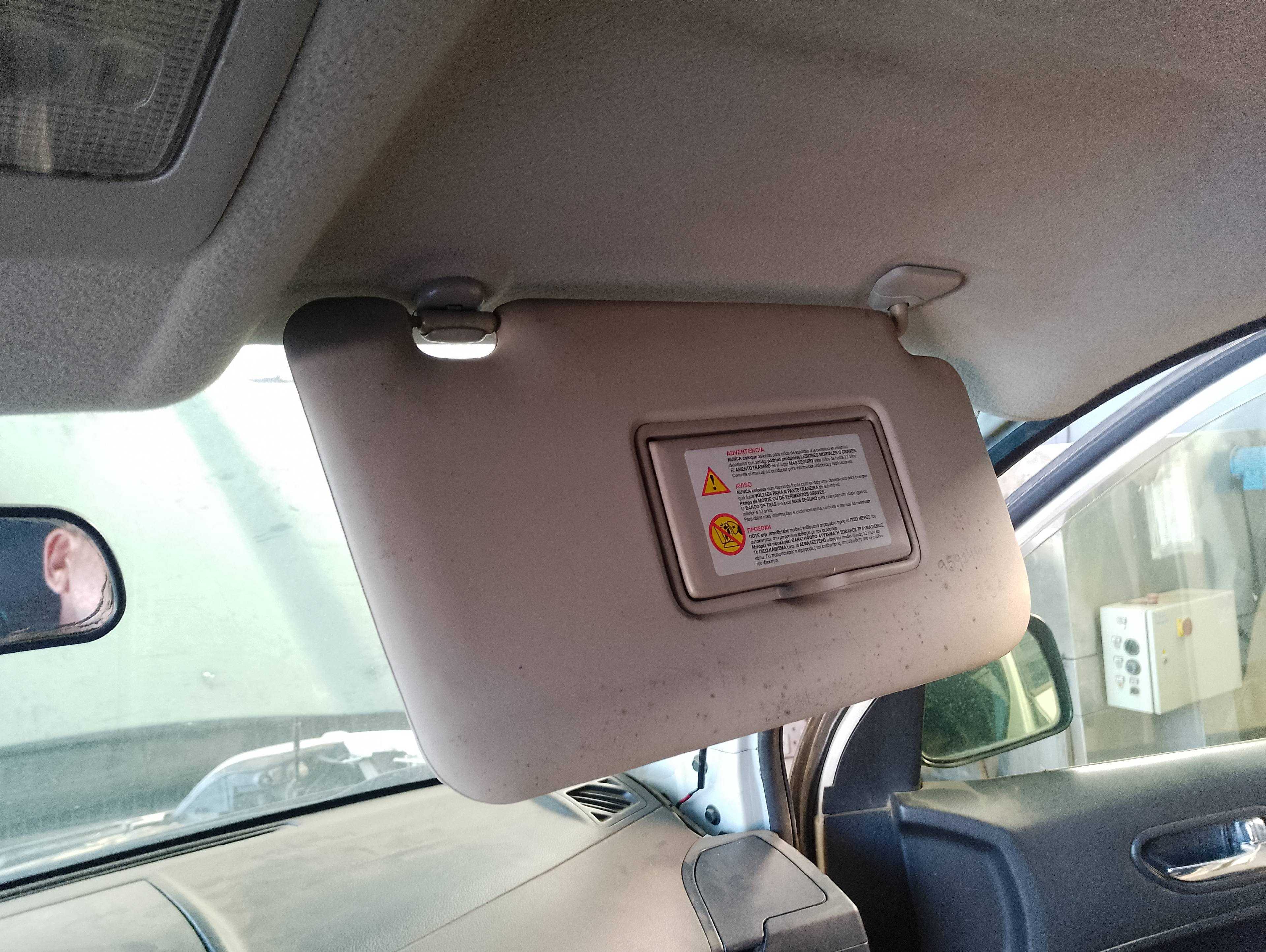 Recambio de parasol derecho para nissan x-trail (t31) le referencia OEM IAM   