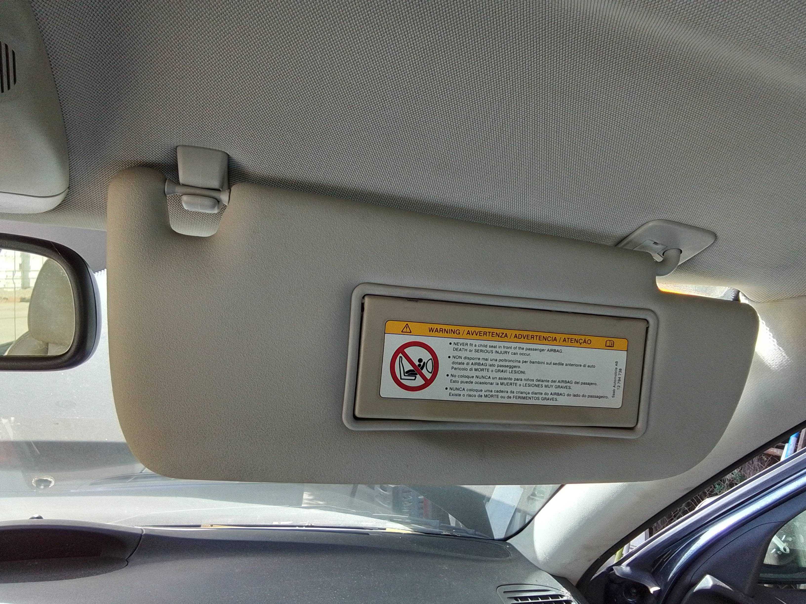 Recambio de parasol derecho para saab 9-3 berlina 1.9 tid cat referencia OEM IAM   