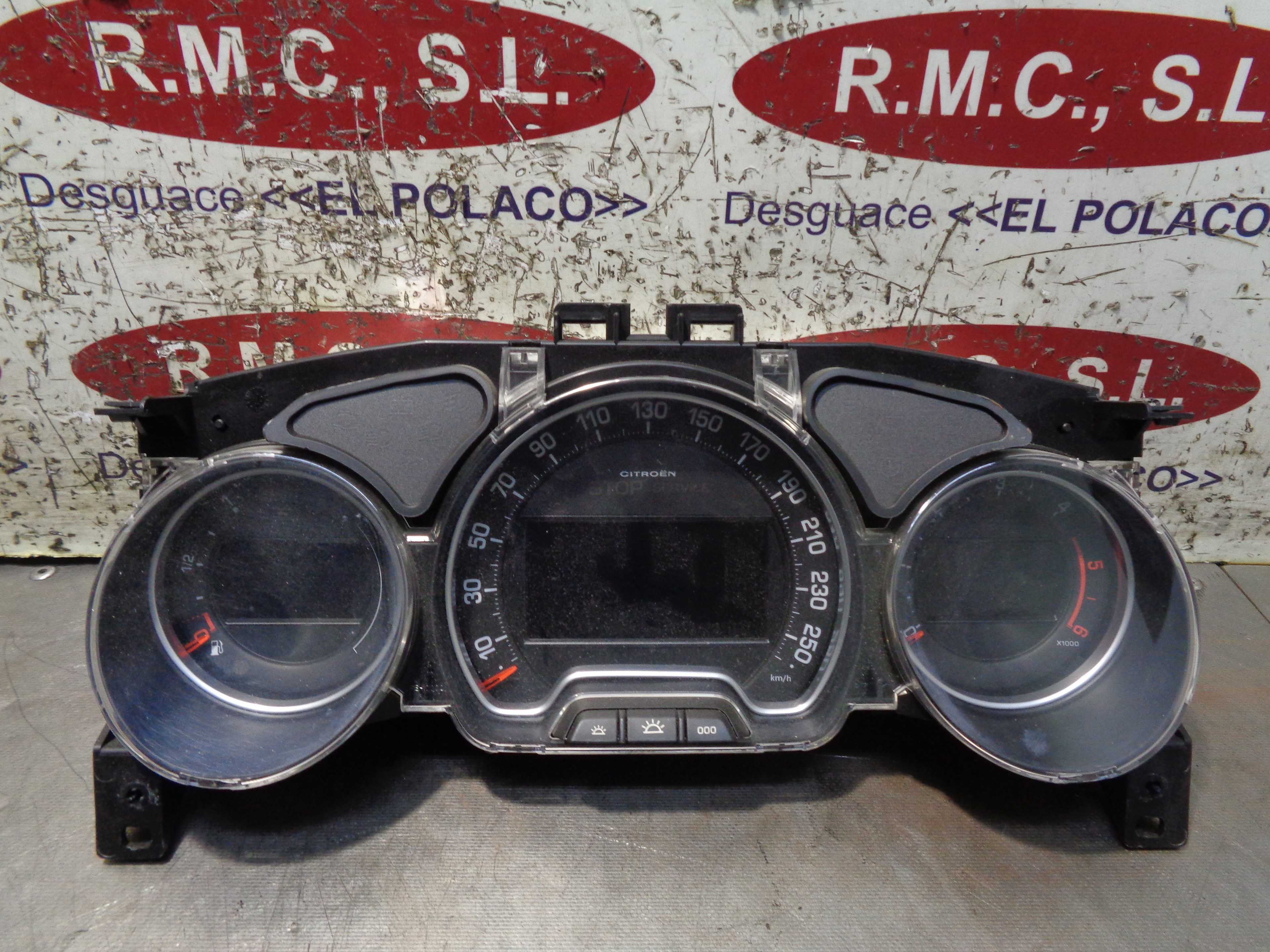 Recambio de cuadro instrumentos para citroën c5 berlina exclusive referencia OEM IAM 9666326880  