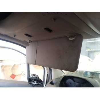 Recambio de parasol izquierdo para peugeot partner grip l1 referencia OEM IAM 98094985BJ  