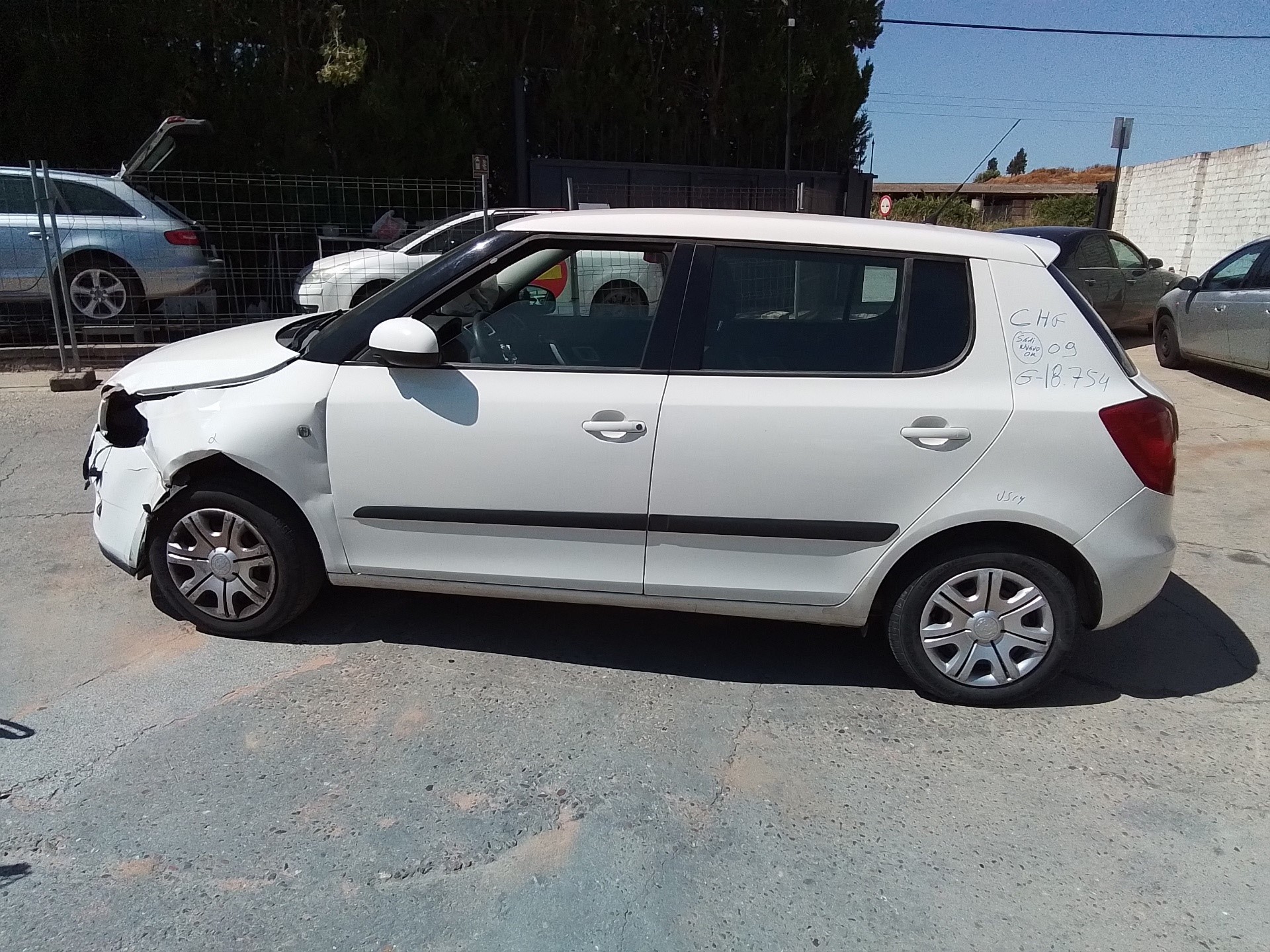 skoda fabia (6y2/6y3) del año 2009