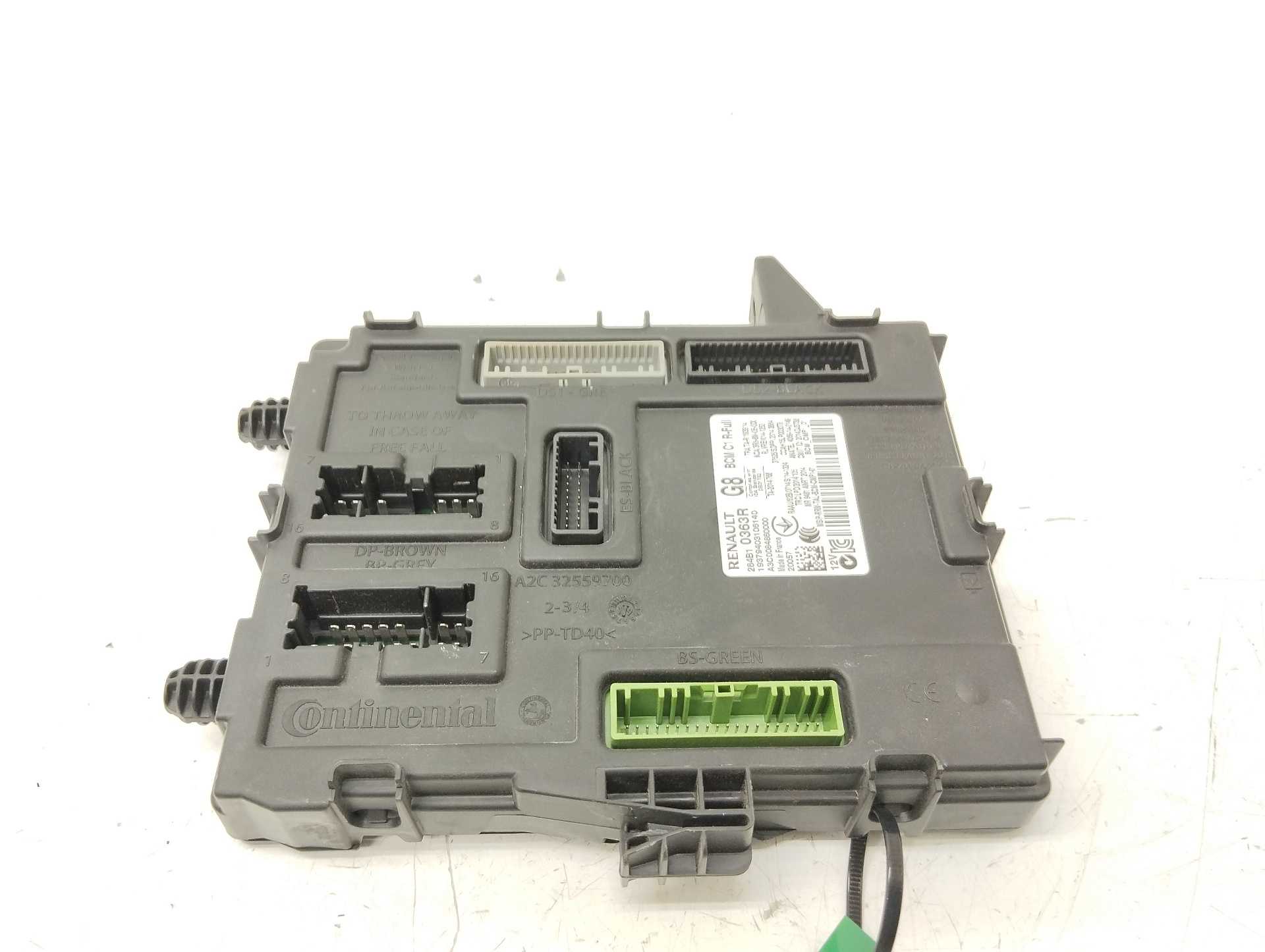 Recambio de centralita bsm para renault scenic iv black edition referencia OEM IAM 284B10363R A3C0084860000 