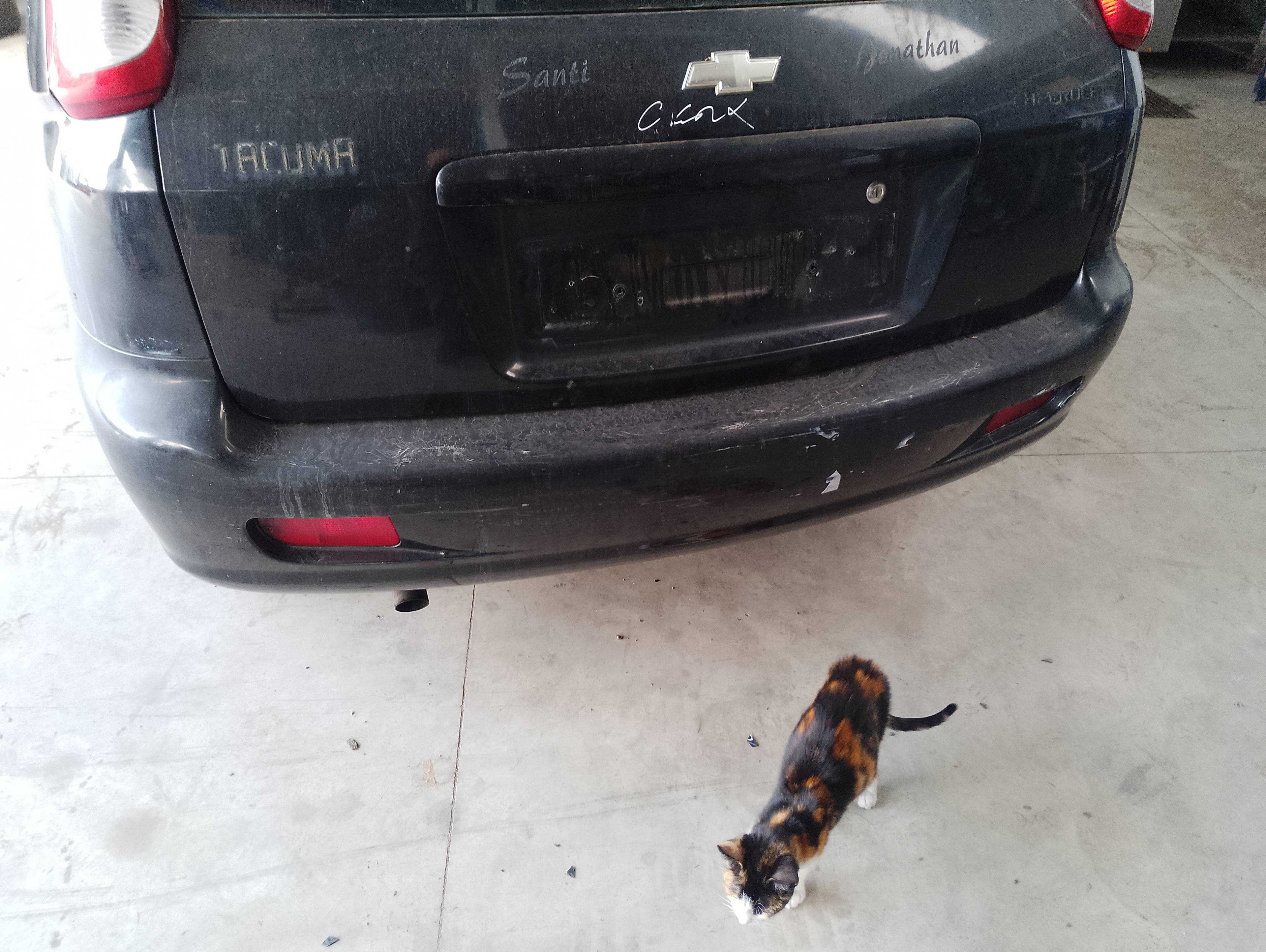 Recambio de paragolpes trasero para chevrolet tacuma se referencia OEM IAM   