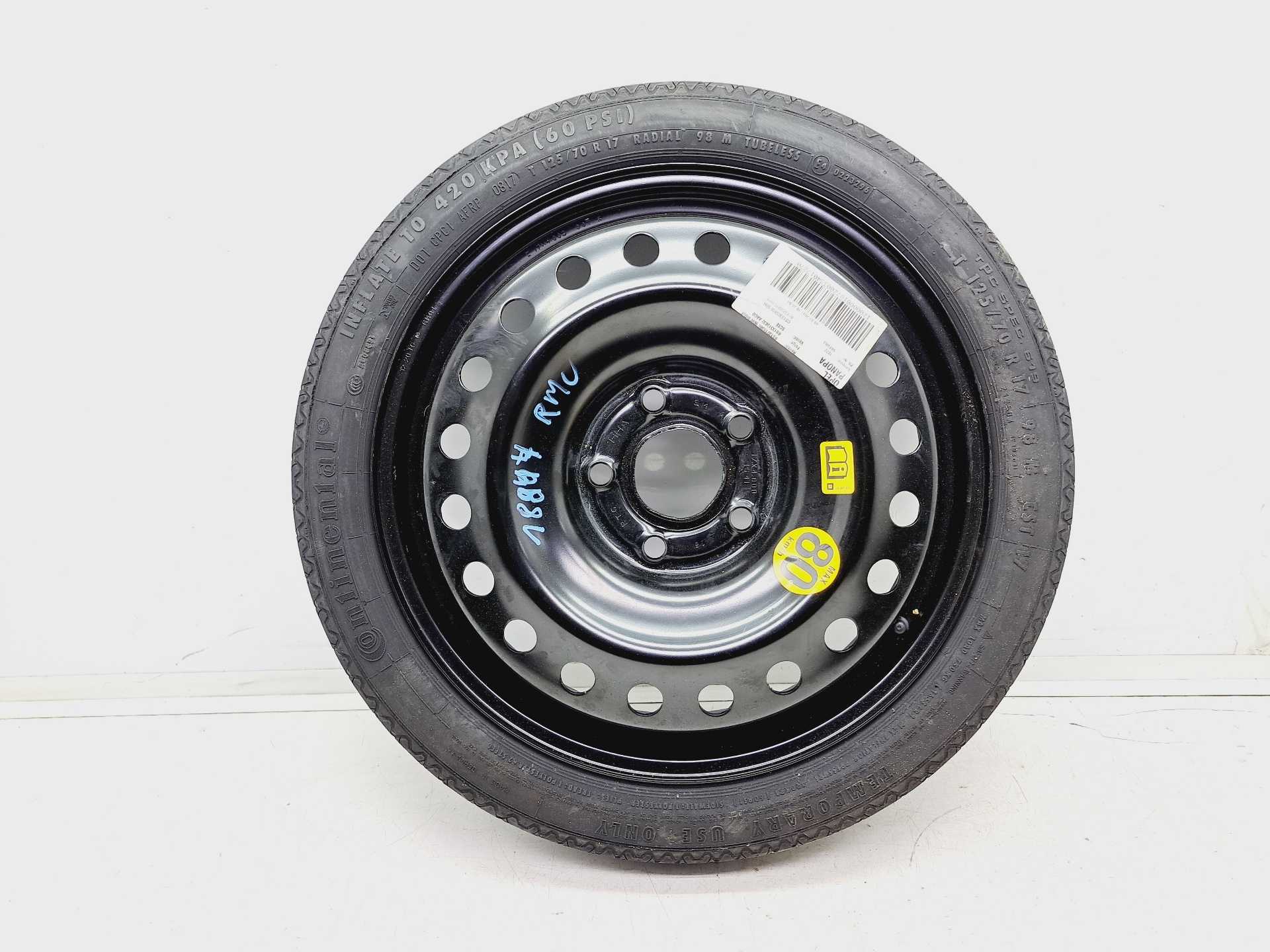 Recambio de neumatico repuesto para opel insignia berlina selective referencia OEM IAM 125/70/R17  