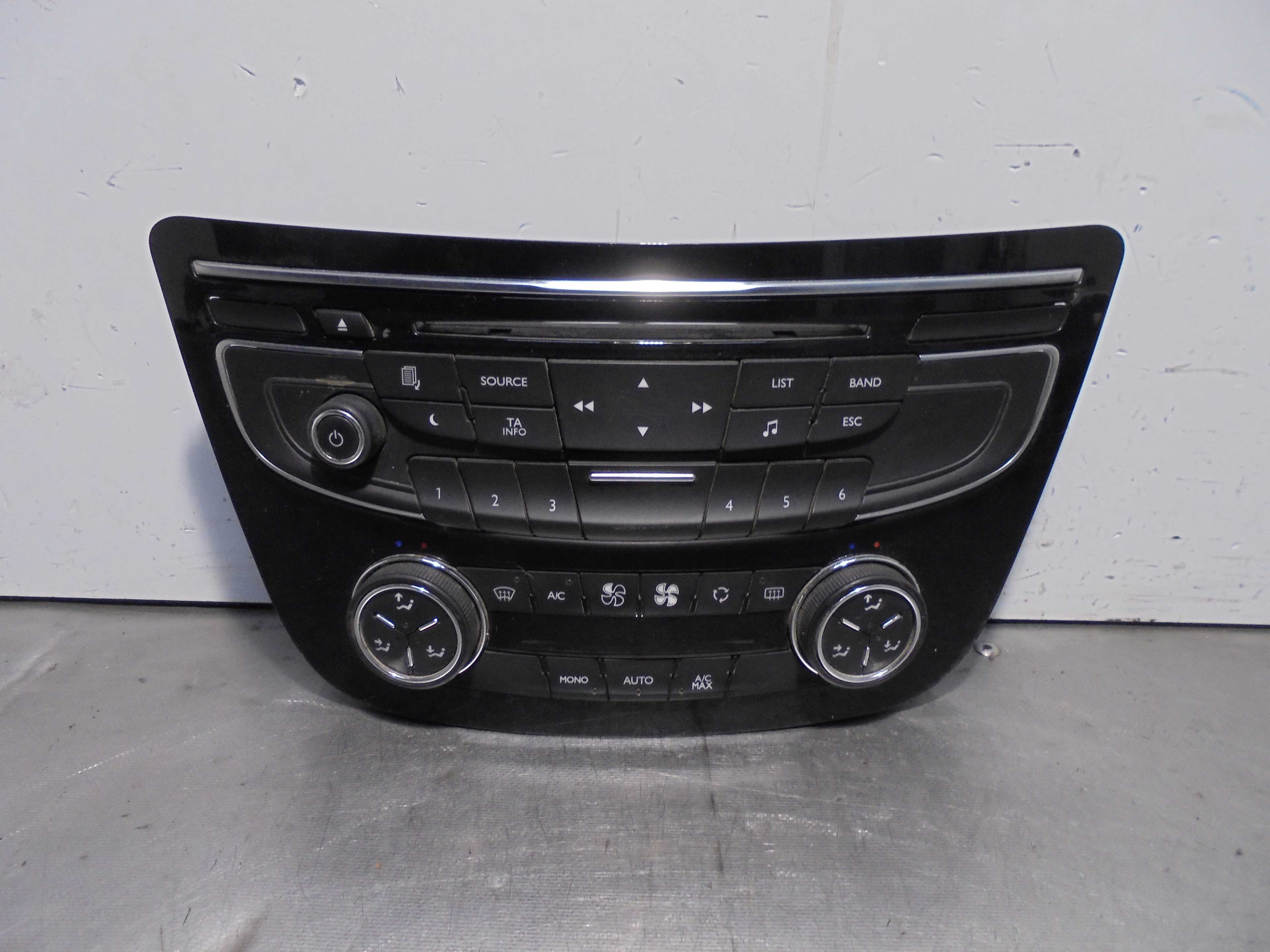 Recambio de mando climatizador para peugeot 508 sw access referencia OEM IAM 96656643XZ VALEO 