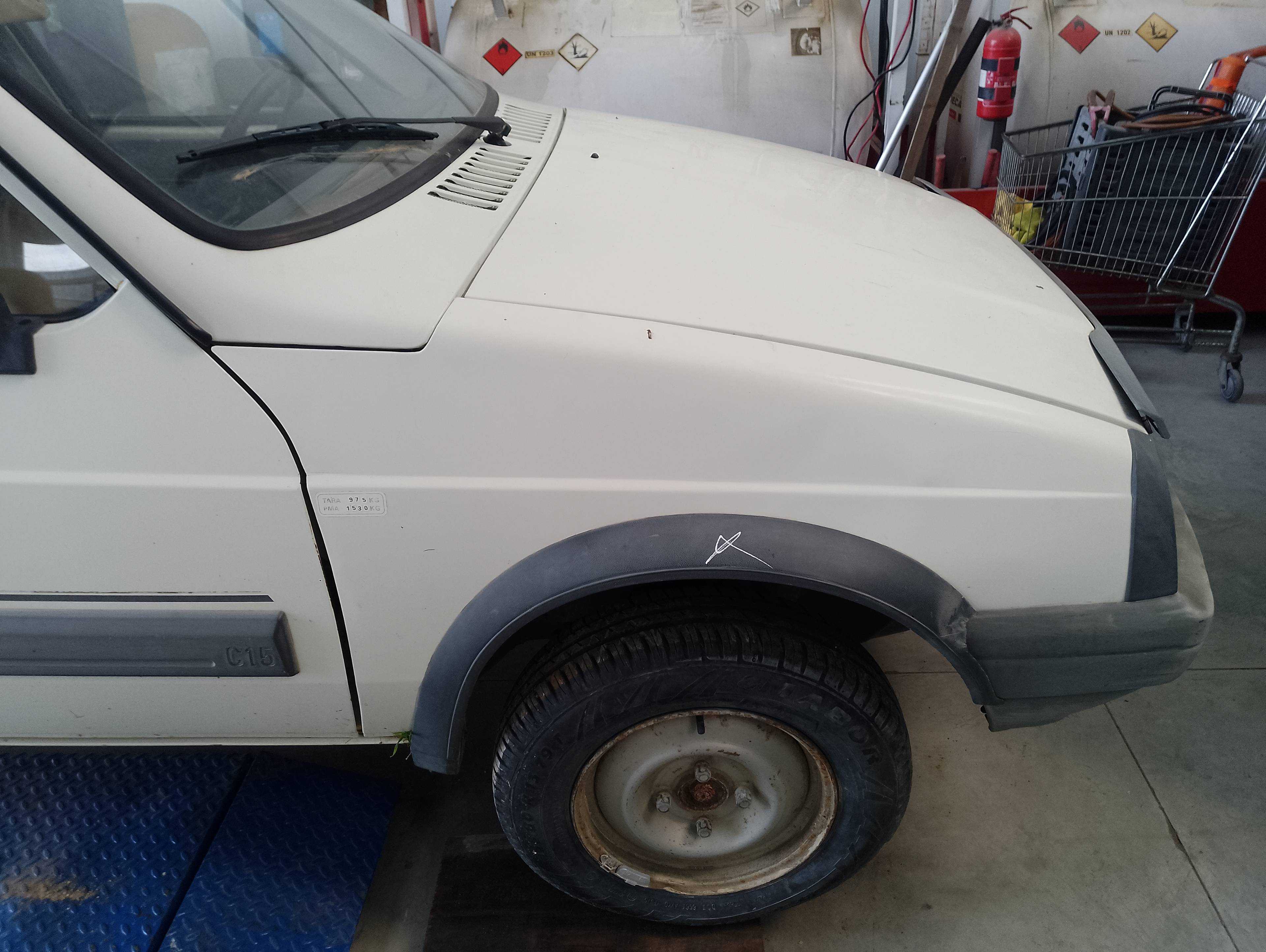Recambio de aleta delantera derecha para citroën c15 referencia OEM IAM   