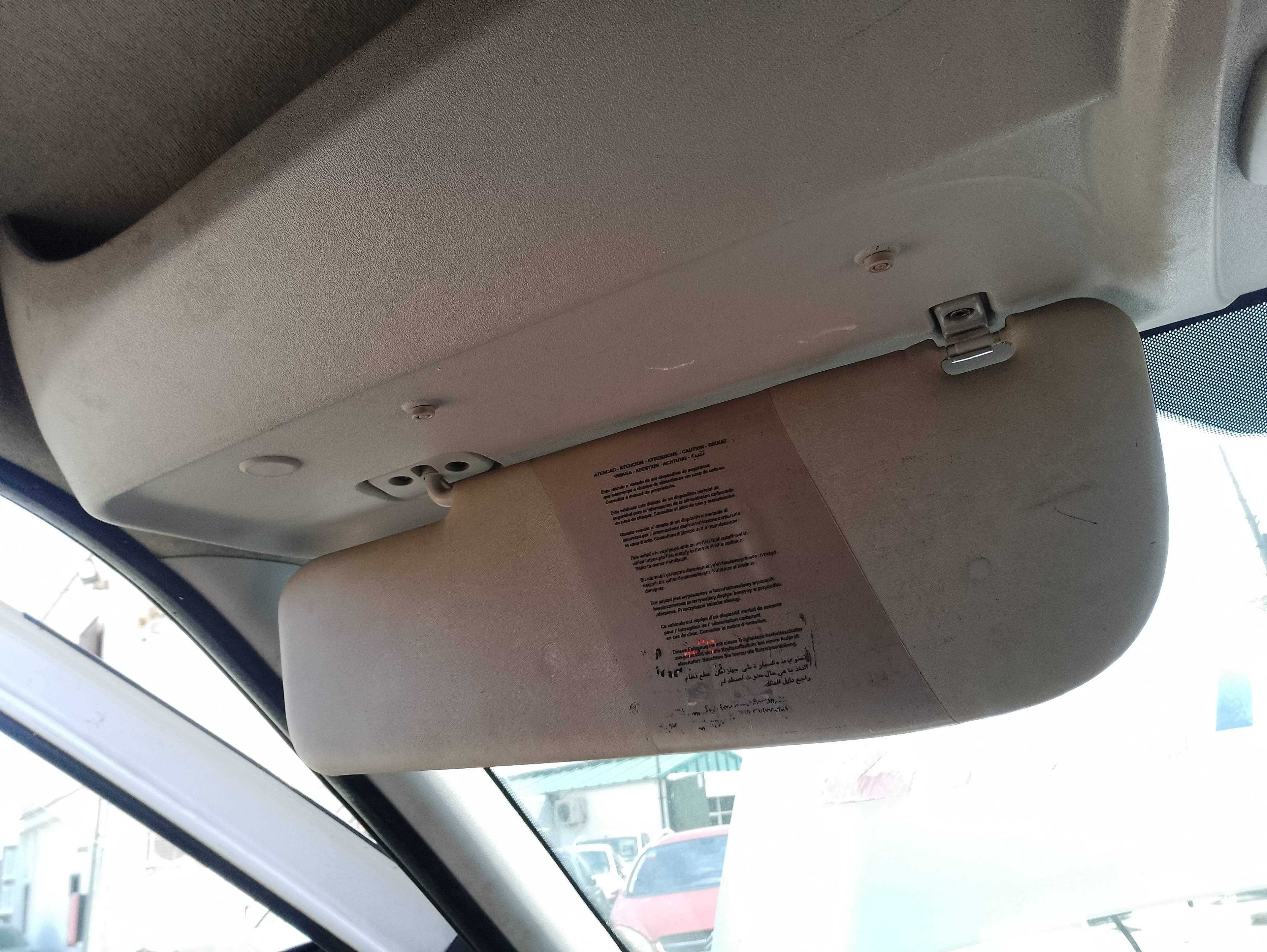 Recambio de parasol izquierdo para fiat doblo ii cargo (263) furgón basis maxi referencia OEM IAM   