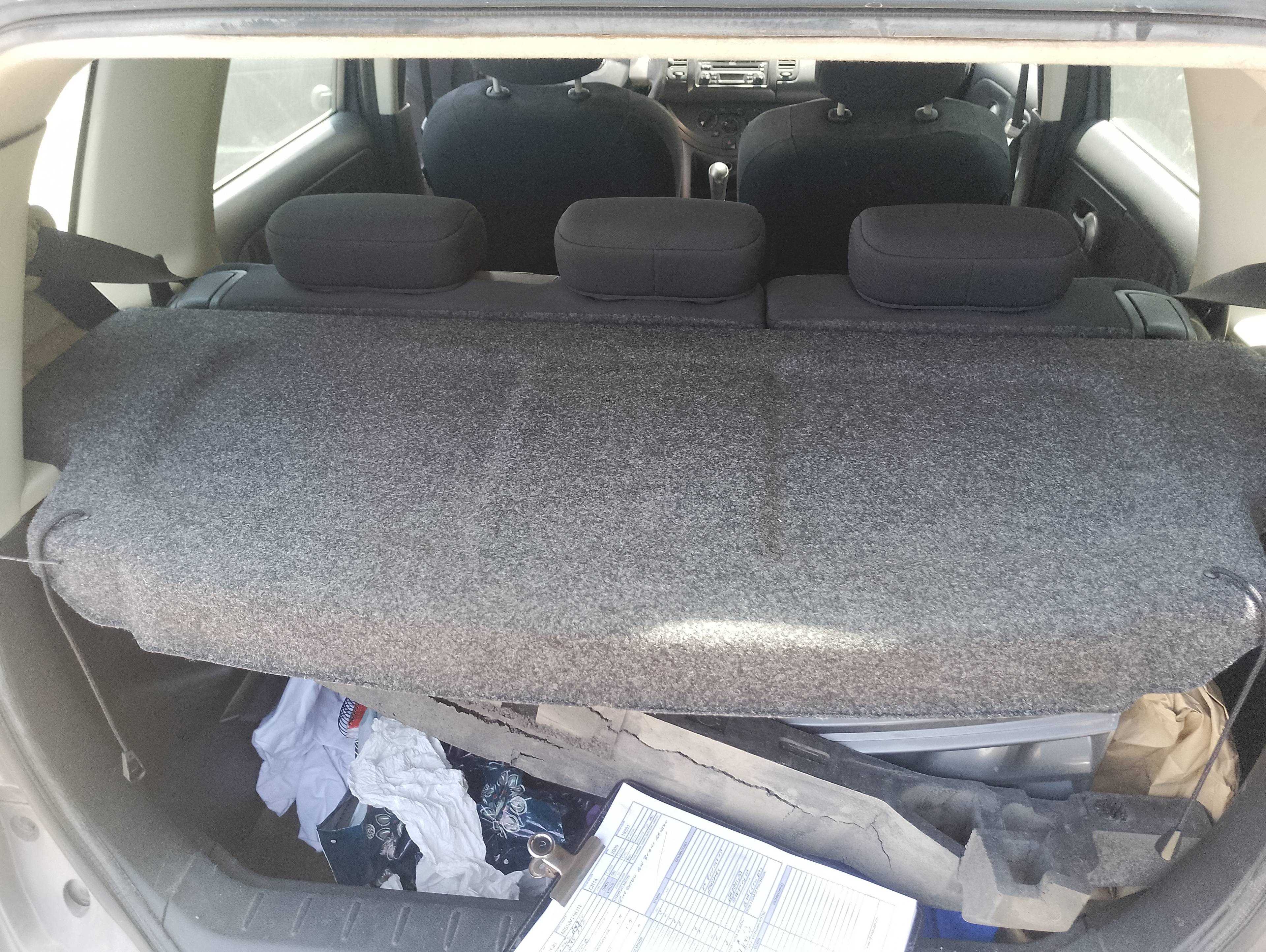 Recambio de bandeja trasera para nissan note (e11e) acenta referencia OEM IAM   