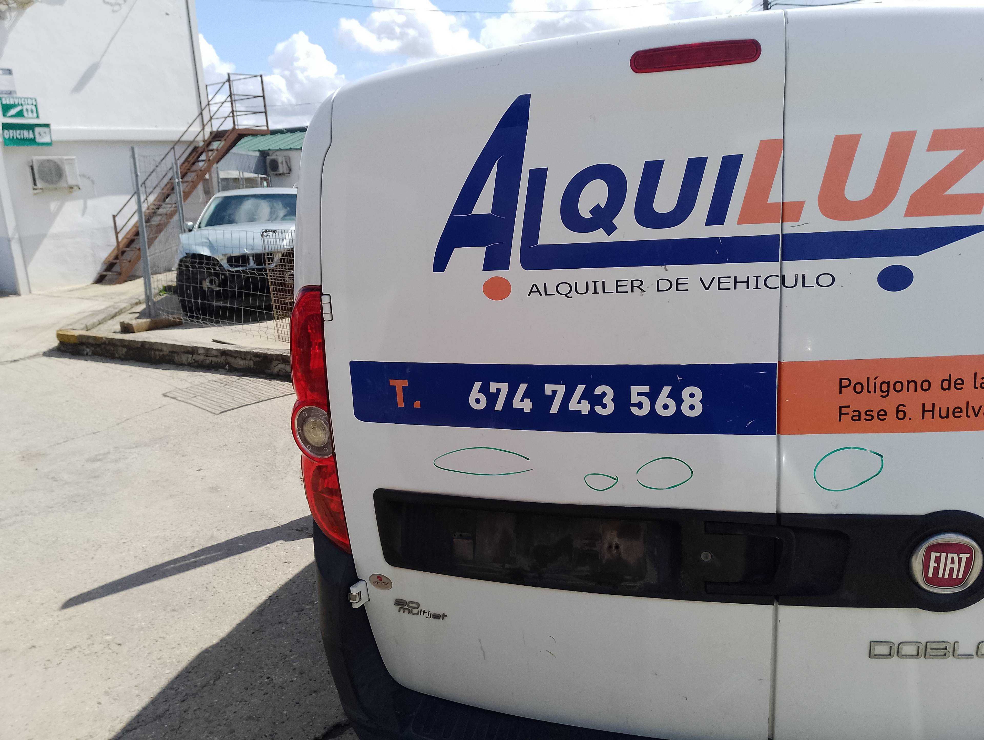 Recambio de porton trasero izquierdo para fiat doblo ii cargo (263) furgón basis maxi referencia OEM IAM   