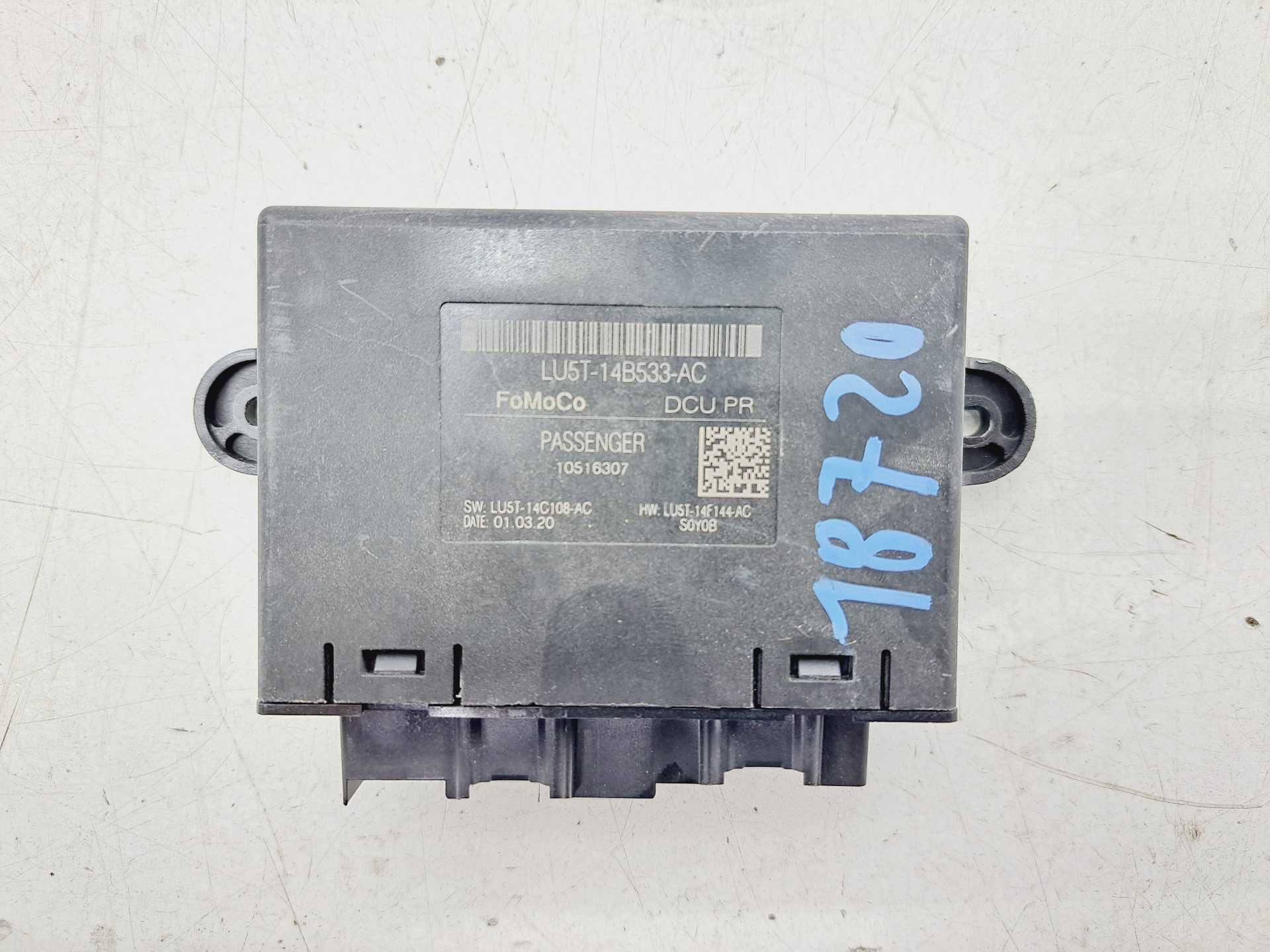 Recambio de modulo electronico para ford puma hybrid st-line referencia OEM IAM LU5T14B533AC  