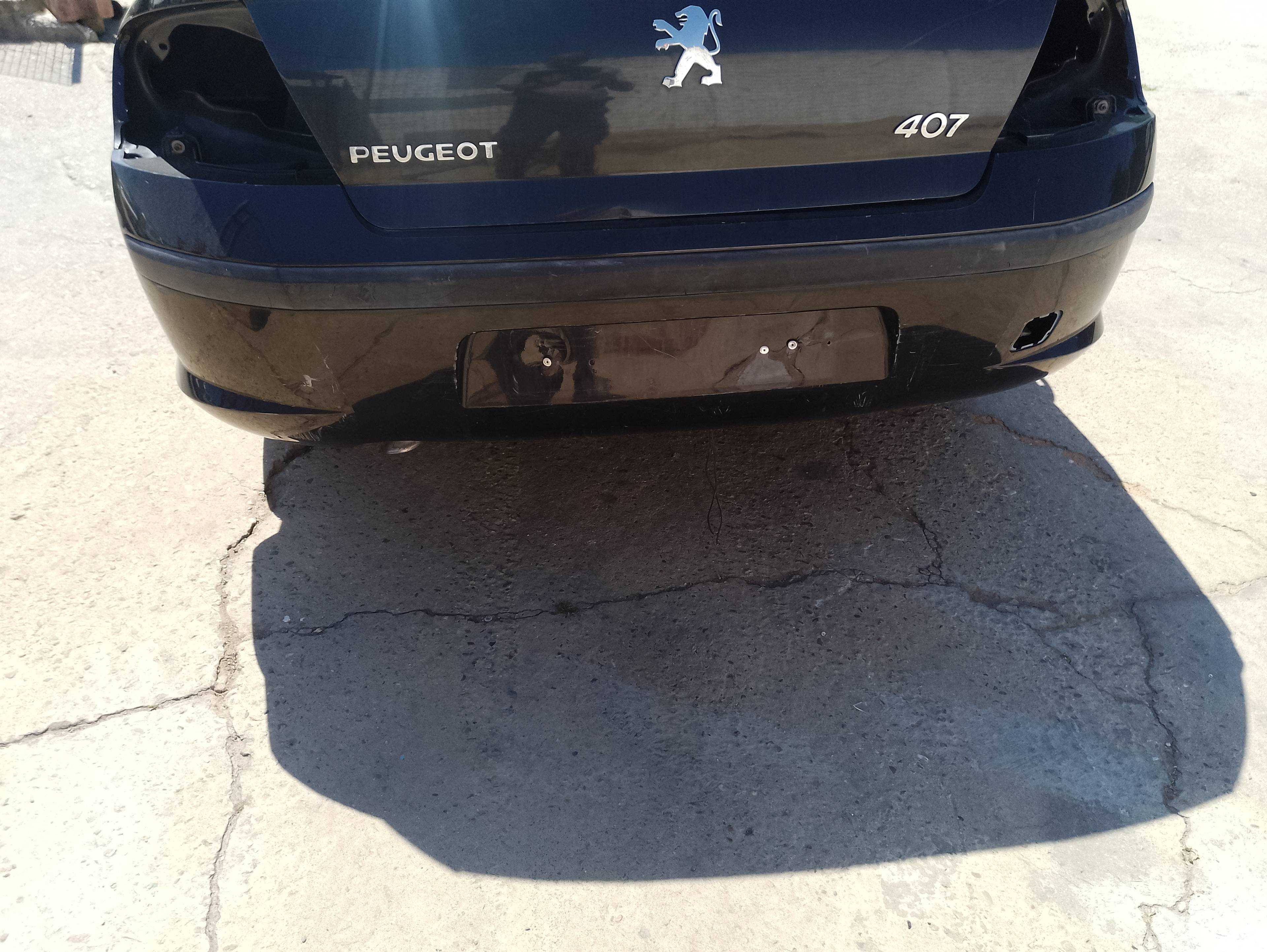 Recambio de paragolpes trasero para peugeot 407 st confort referencia OEM IAM   
