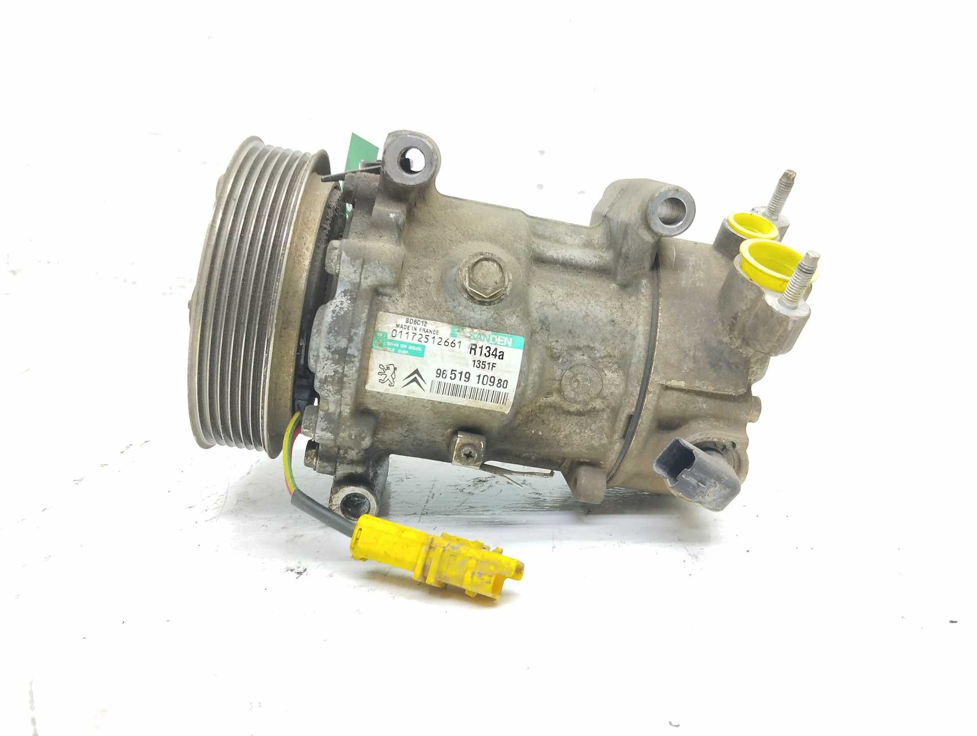 Recambio de compresor aire acondicionado para peugeot 307 berlina (s2) d-sign referencia OEM IAM 9651910980  