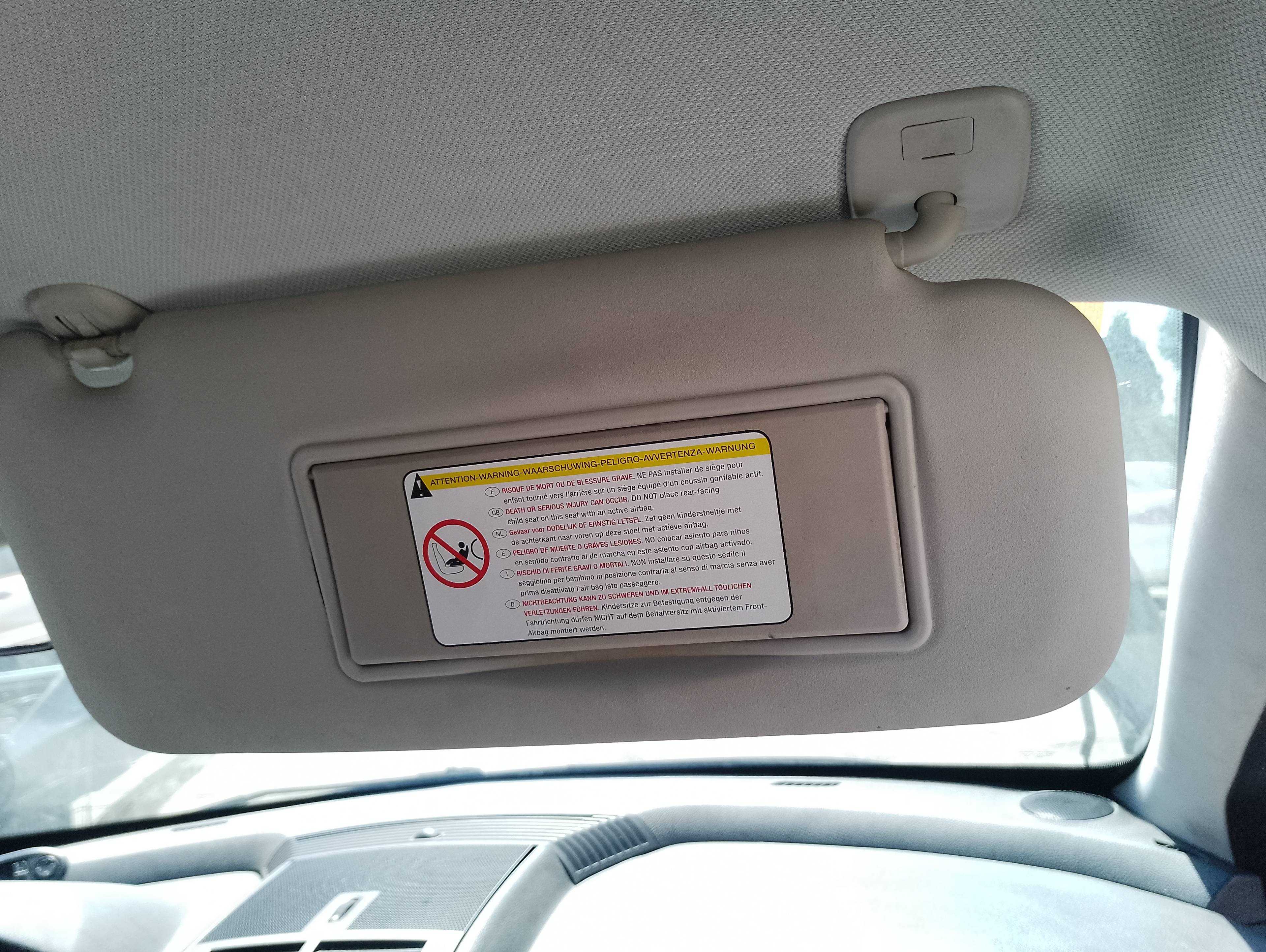 Recambio de parasol derecho para peugeot 407 st confort referencia OEM IAM   