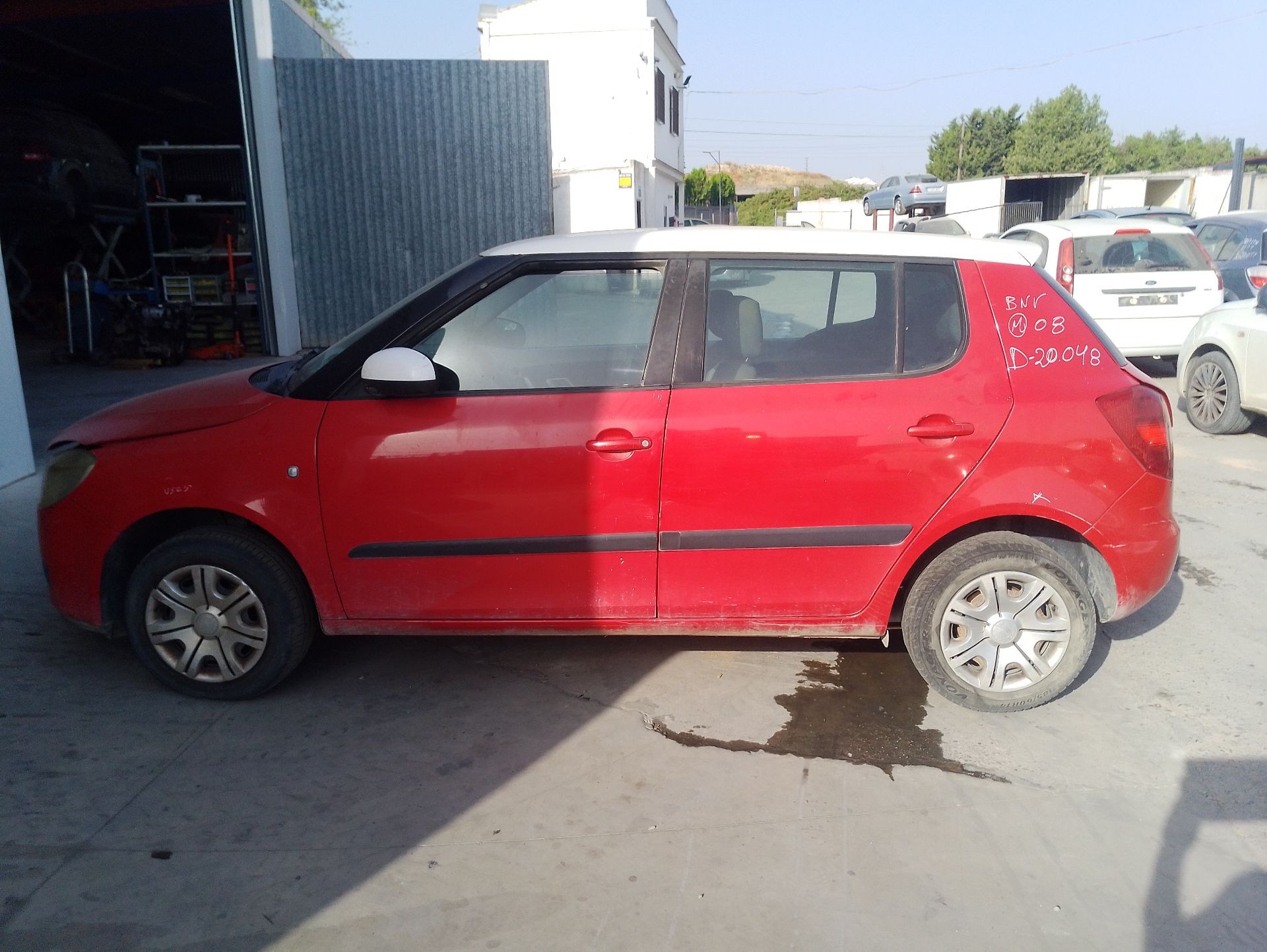 skoda fabia ii (542) del año 2008